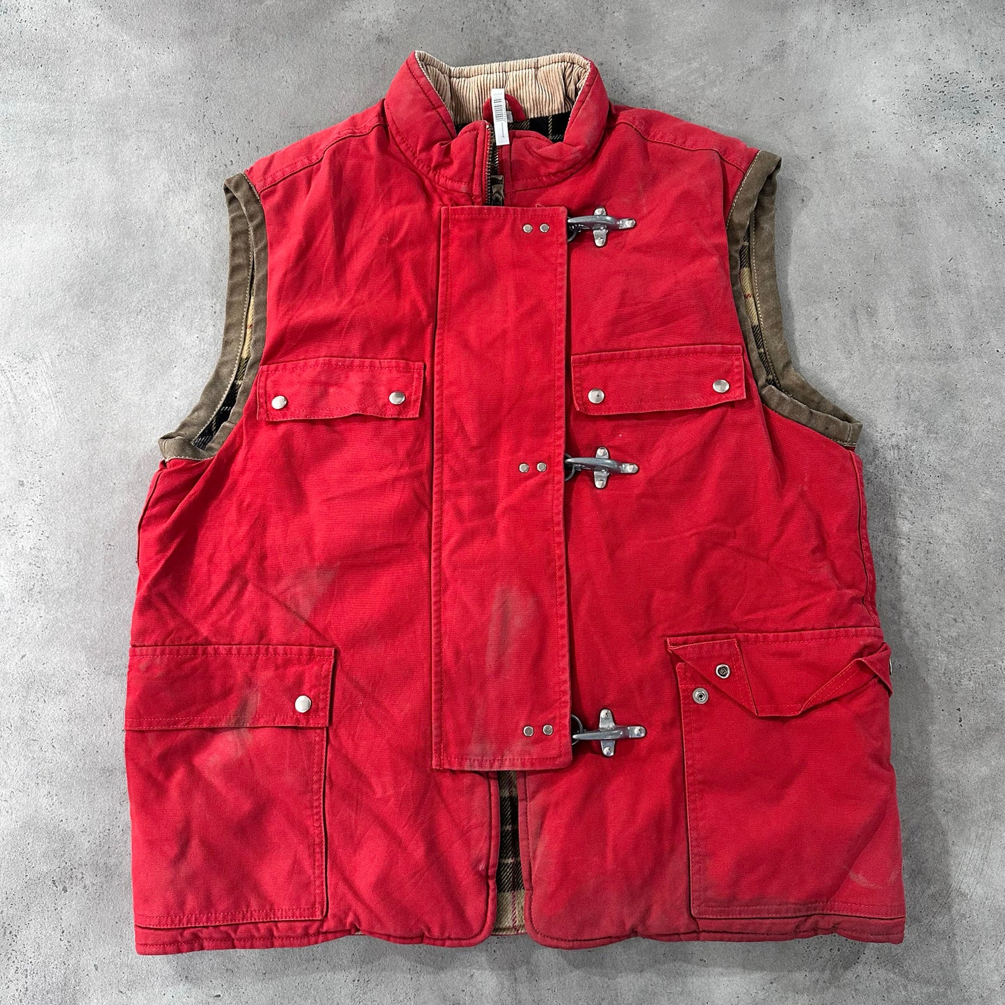 Vintage 70s-90s Italy Workwear Vests