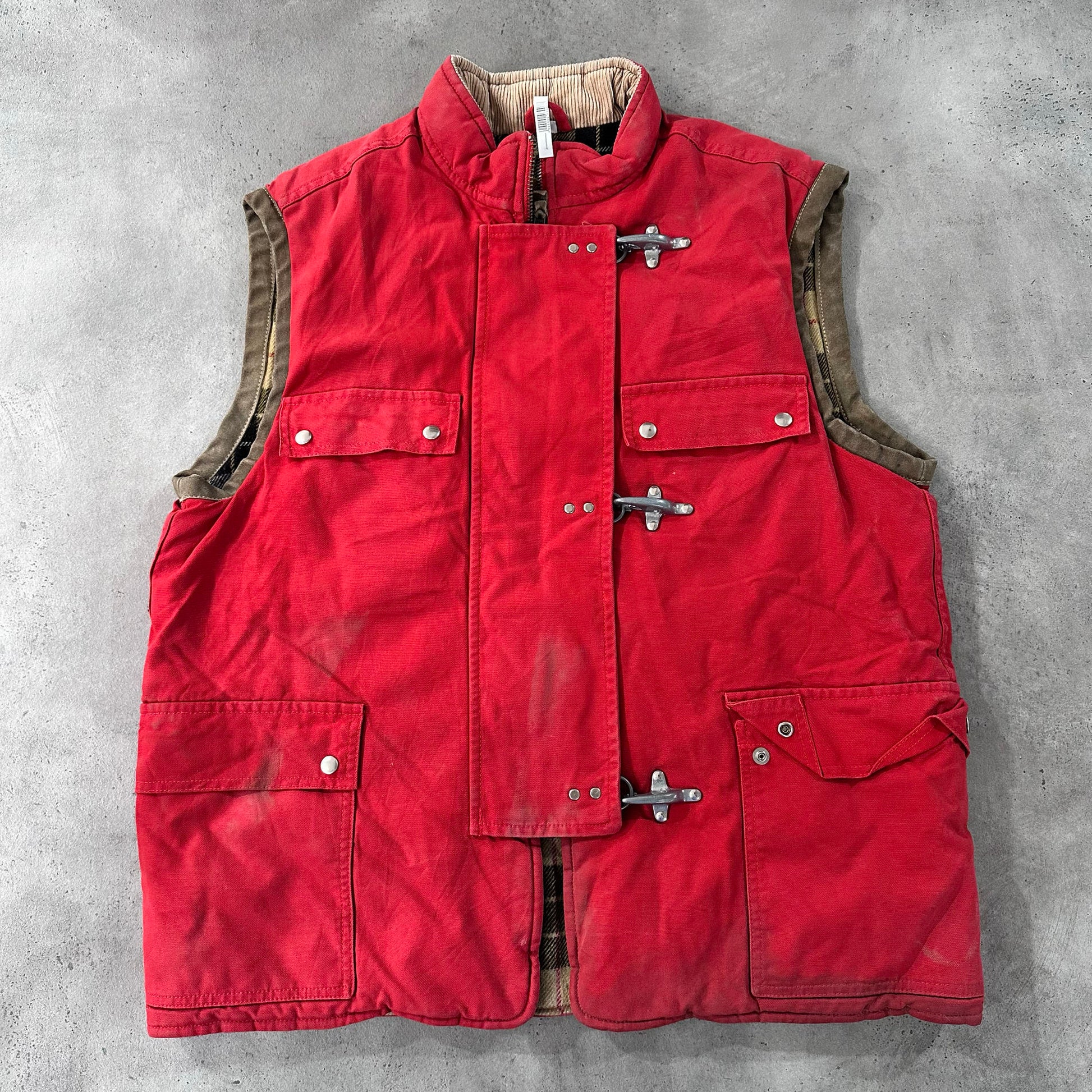 Vintage 70s-90s Italy Workwear Vests