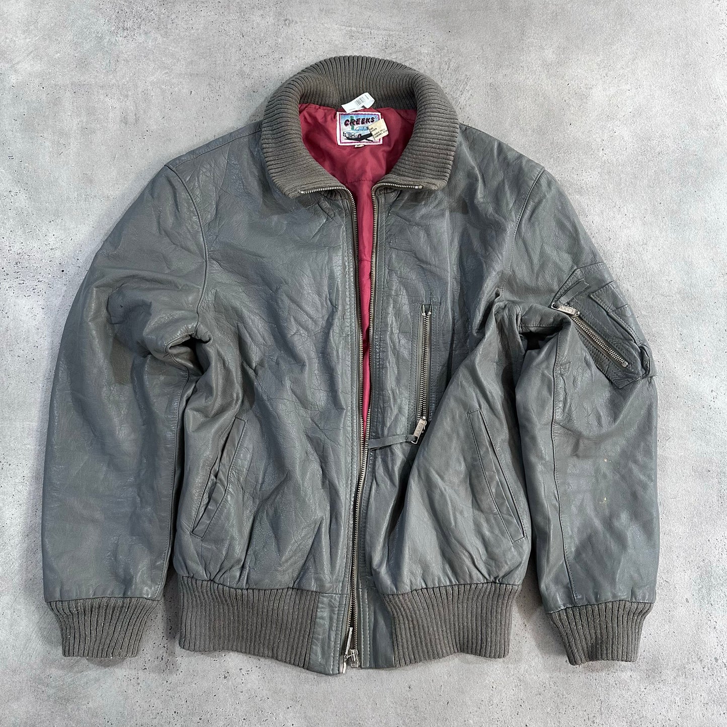 Vintage 70s-90s Military Flight Leather Jackets