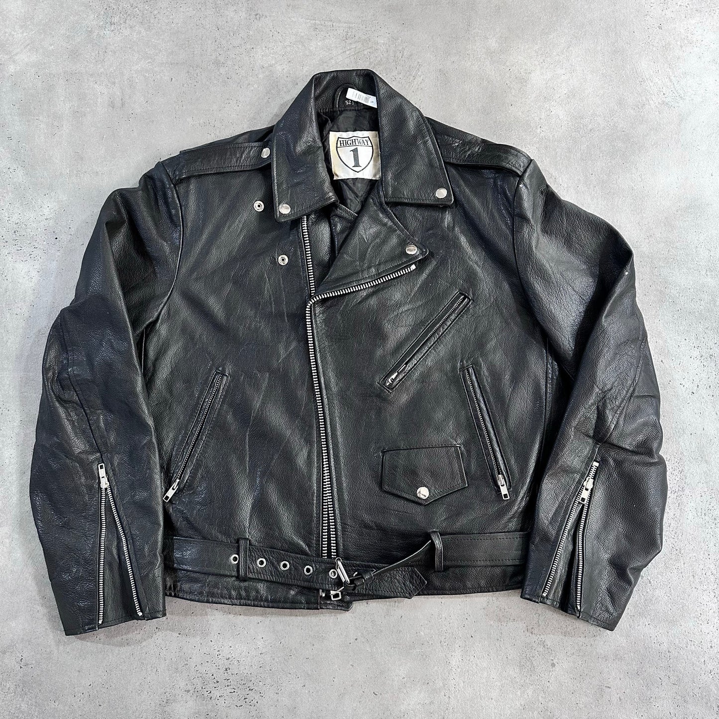 Vintage Retro Double Rider Leather Jackets