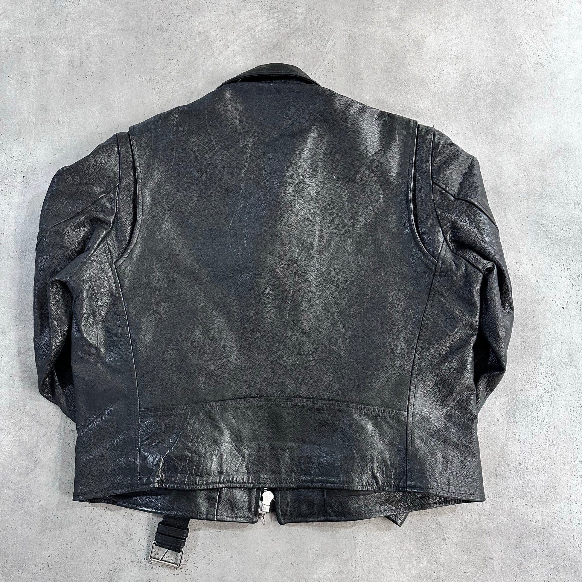 Vintage Retro Double Rider Leather Jackets