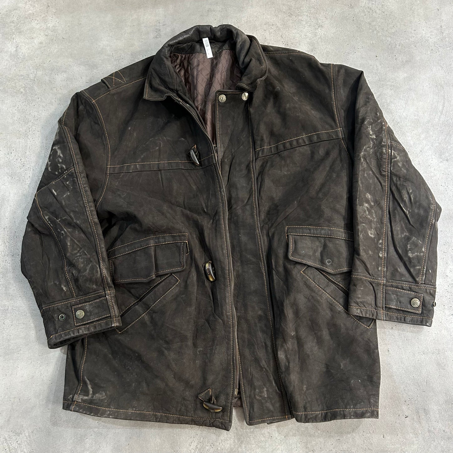 Vintage 70s-90s Italy Mid-Length Leather Jackets