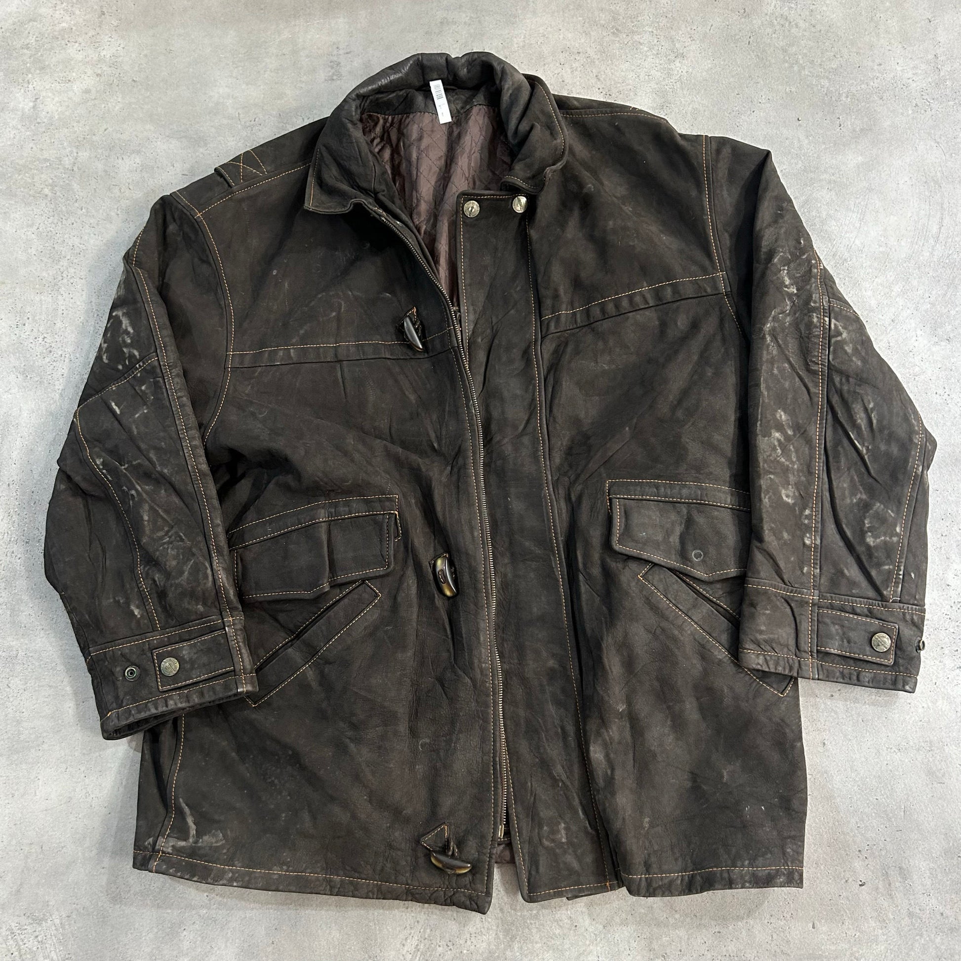 Vintage 70s-90s Italy Mid-Length Leather Jackets