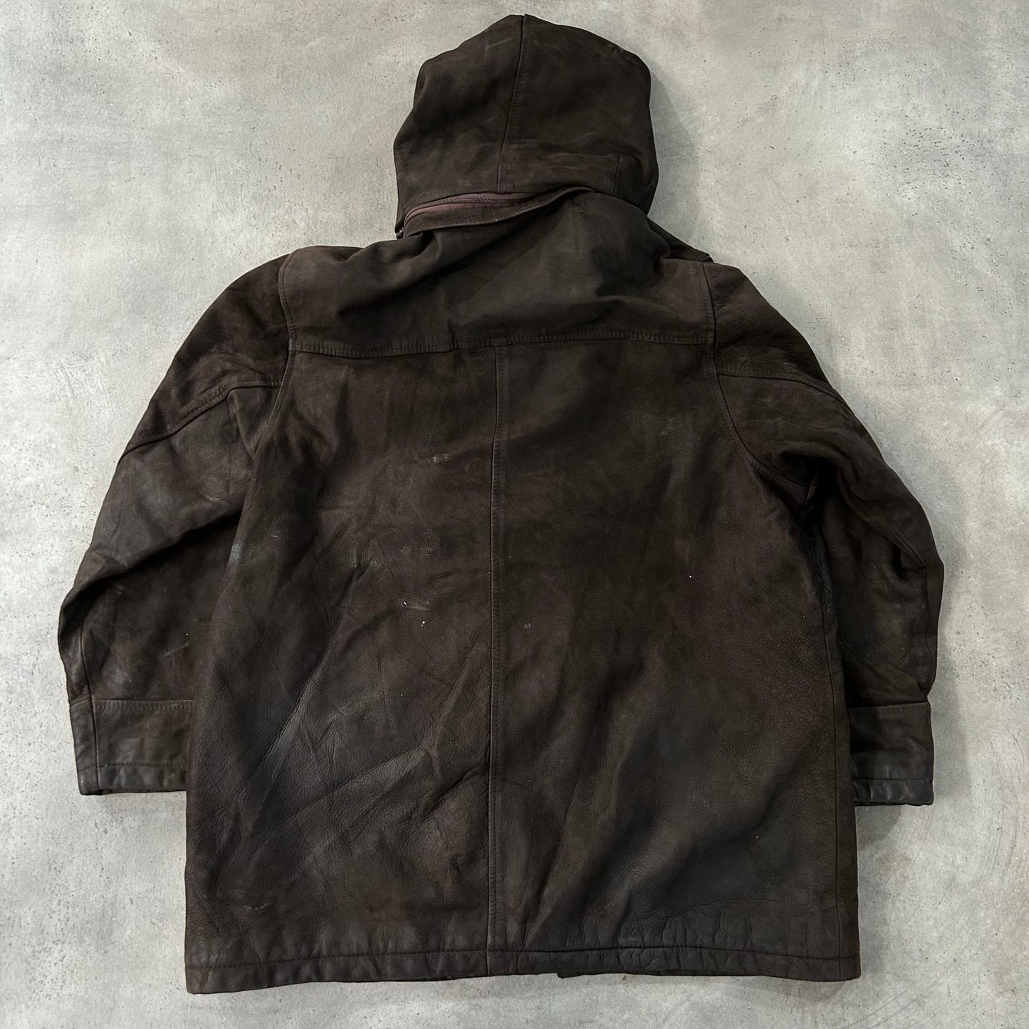 Vintage 70s-90s Oakwood Workwear Mid-Length Leather Jackets