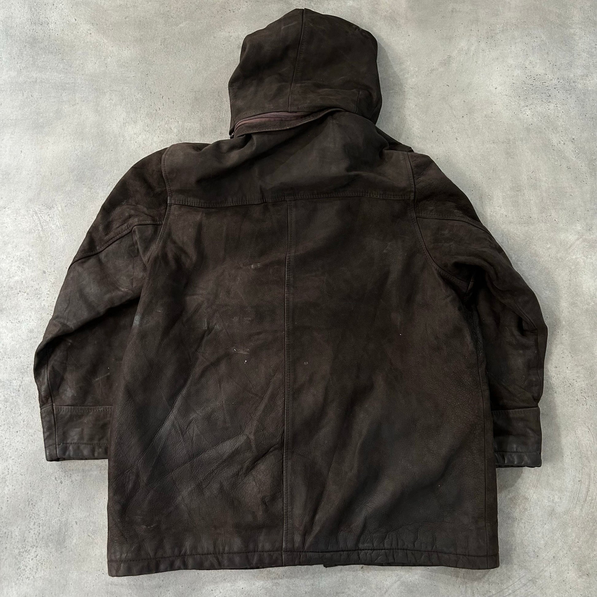 Vintage 70s-90s Oakwood Workwear Mid-Length Leather Jackets