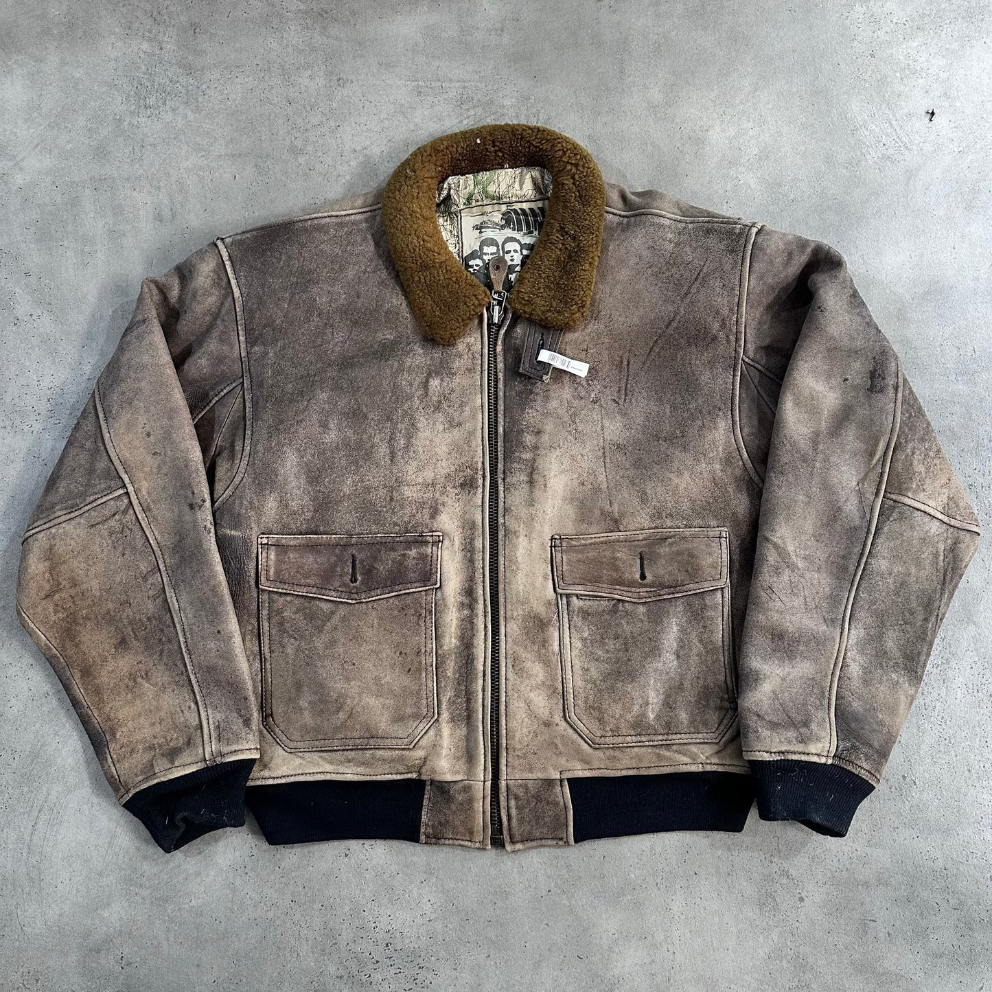 Vintage 70s-90s Military Flight Leather Jackets