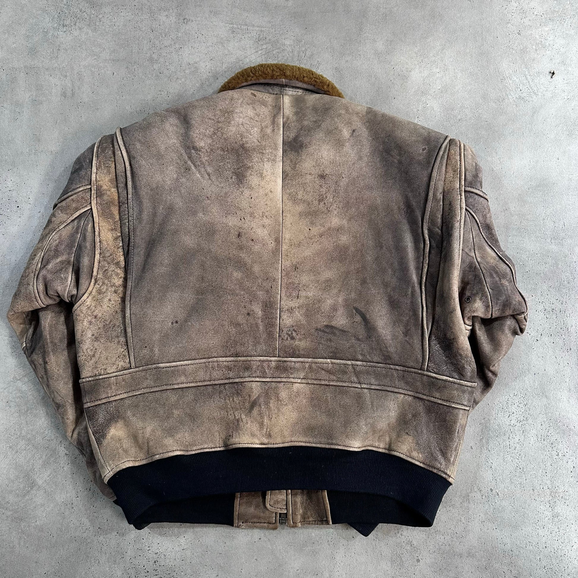Vintage 70s-90s Military Flight Leather Jackets