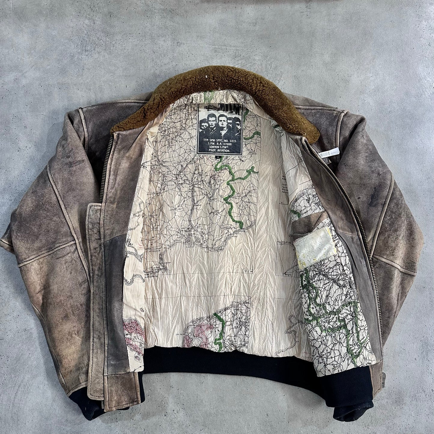 Vintage 70s-90s Military Flight Leather Jackets