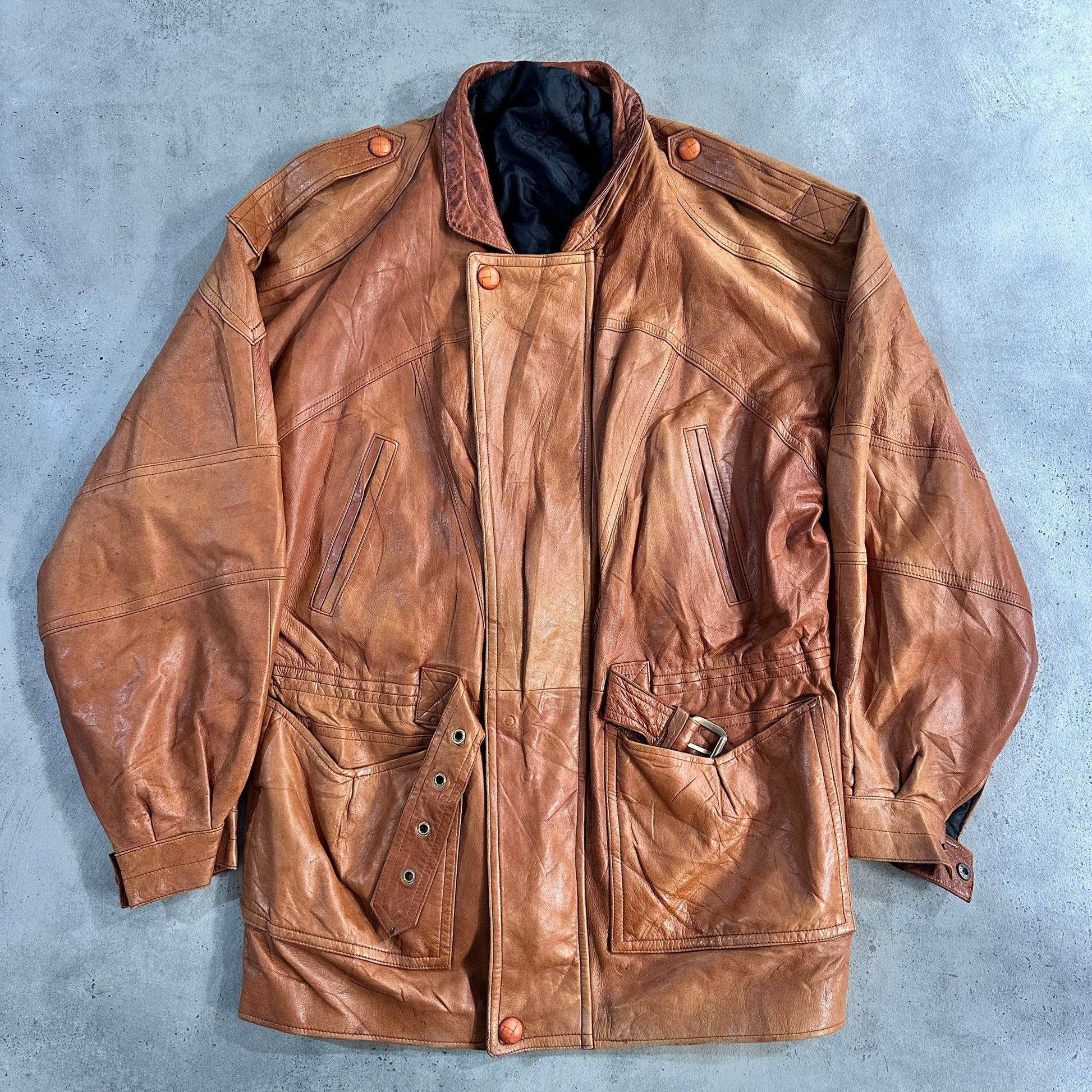 Vintage 70s-90s Mid-Length Leather Jackets