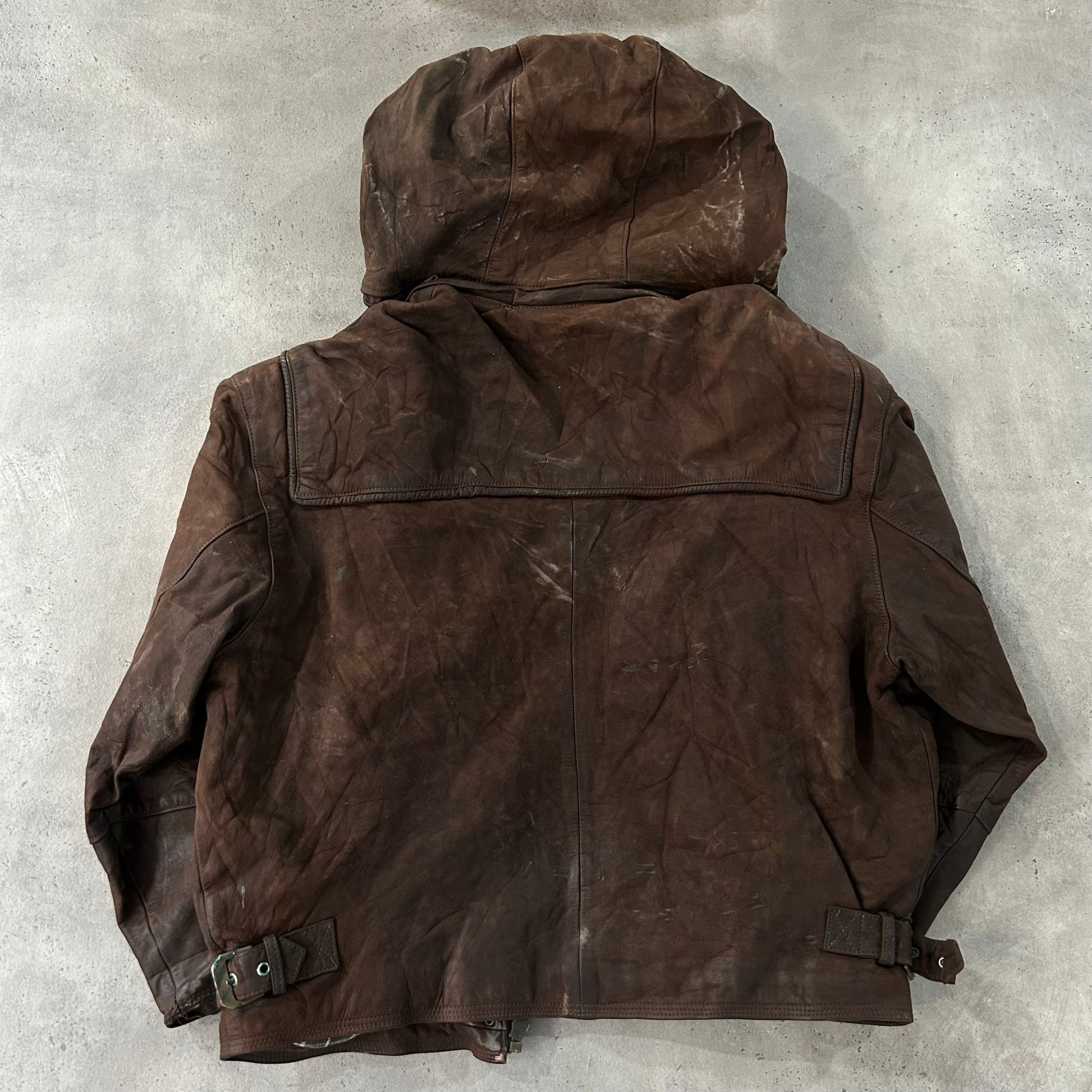 Vintage 70s-90s France Redskins Workwear Leather Jackets