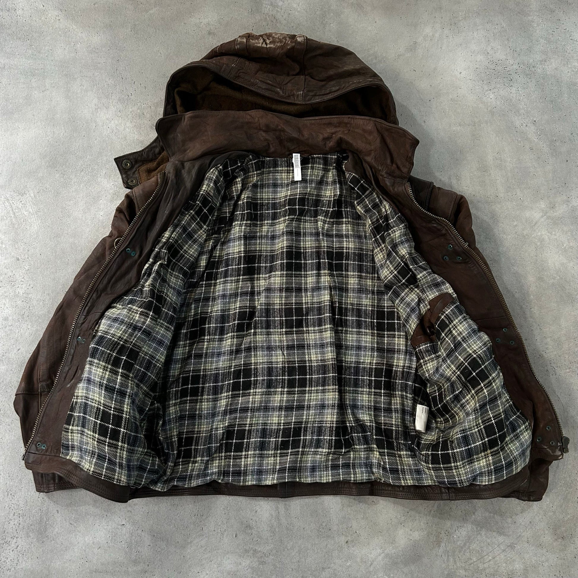Vintage 70s-90s France Redskins Workwear Leather Jackets
