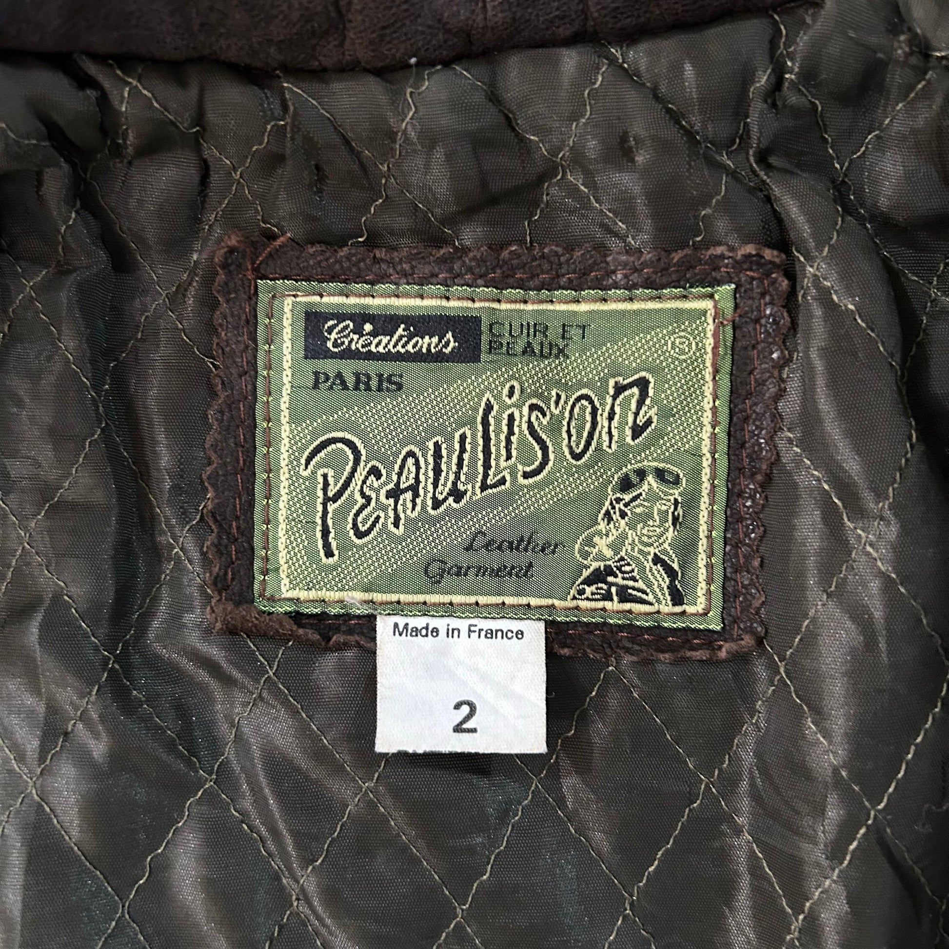 Vintage 70s-90s France Workwear Mid-Length Leather Jackets
