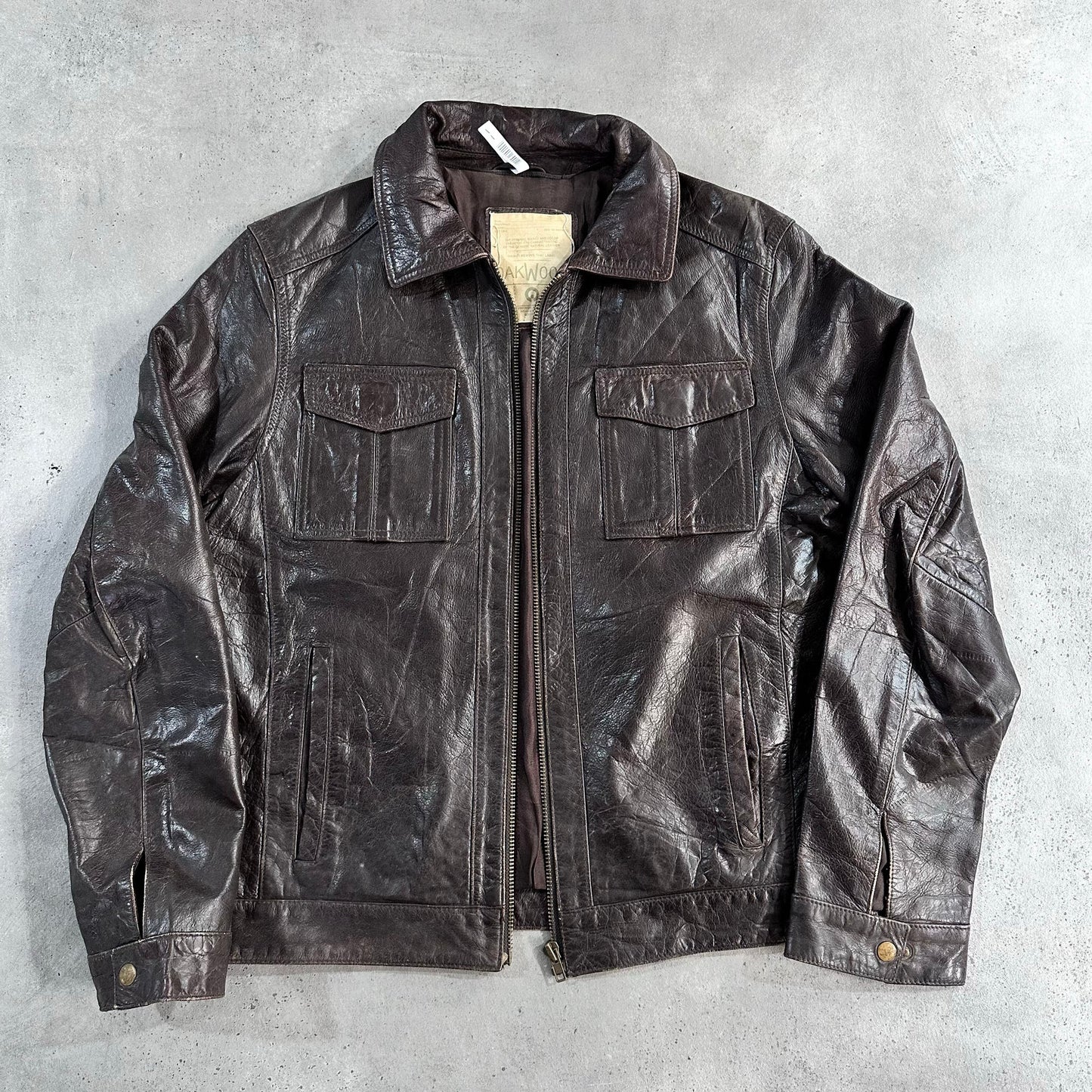 Vintage Oakwood Leather Jackets