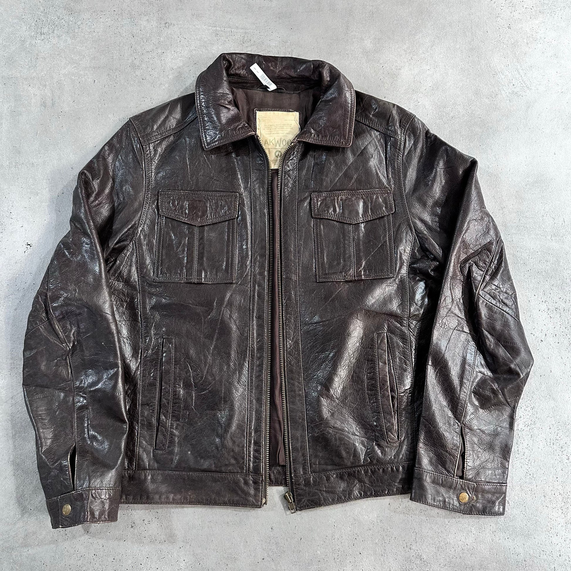 Vintage Oakwood Leather Jackets