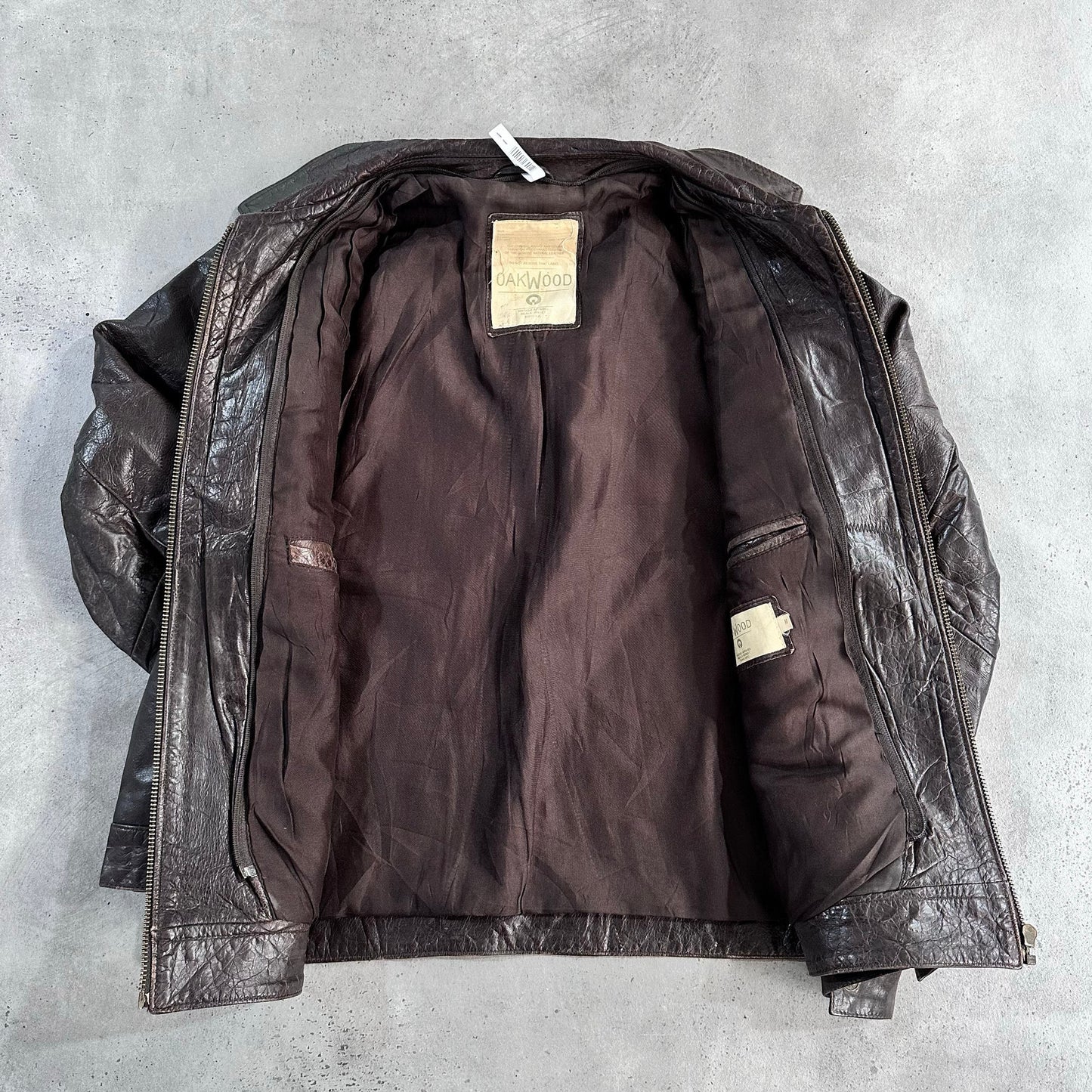 Vintage Oakwood Leather Jackets