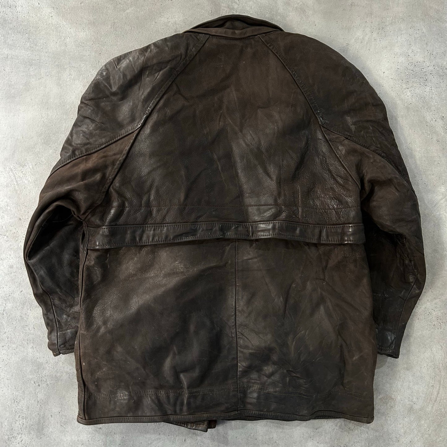 Vintage 70s-90s France Mid-Length Leather Jackets