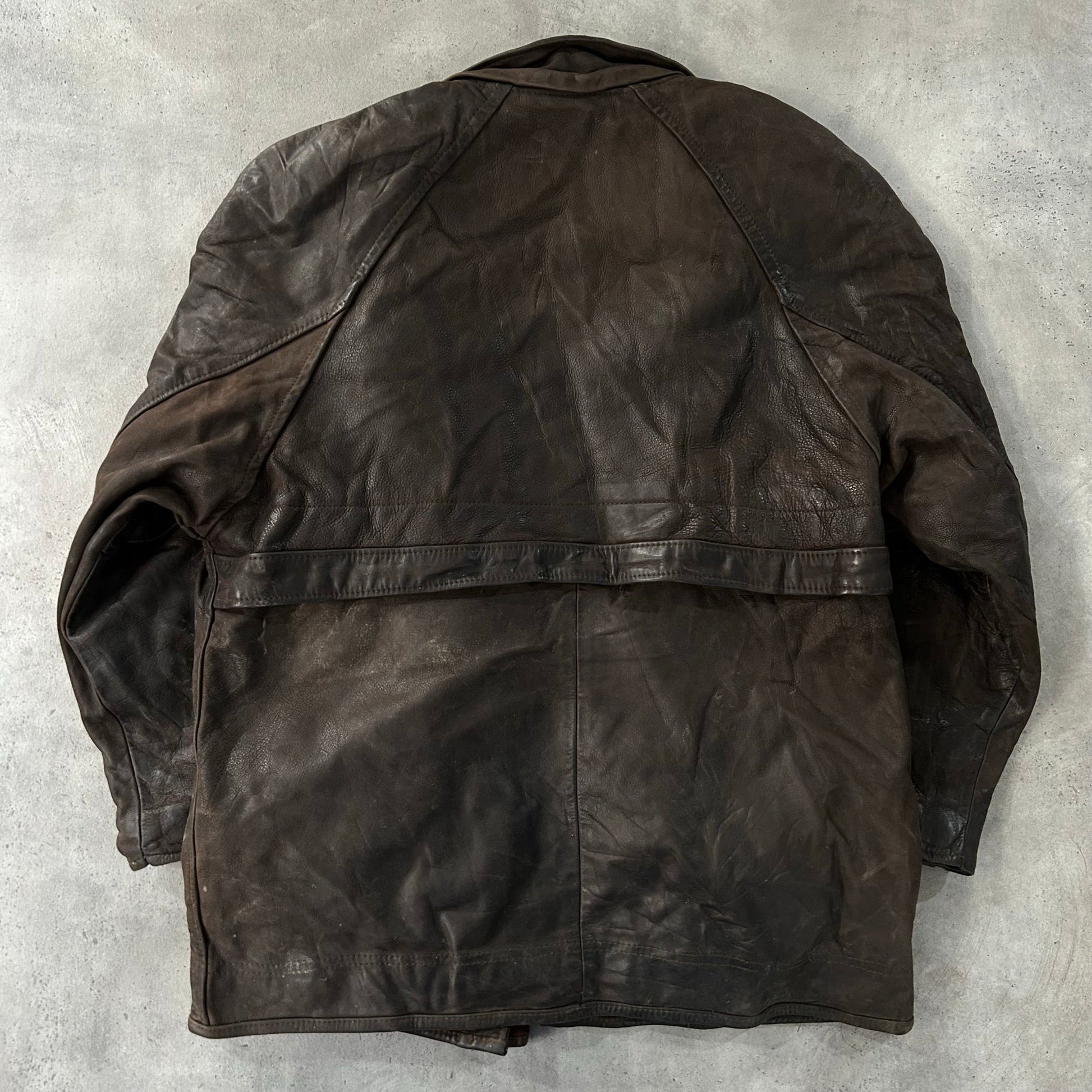 Vintage 70s-90s France Mid-Length Leather Jackets
