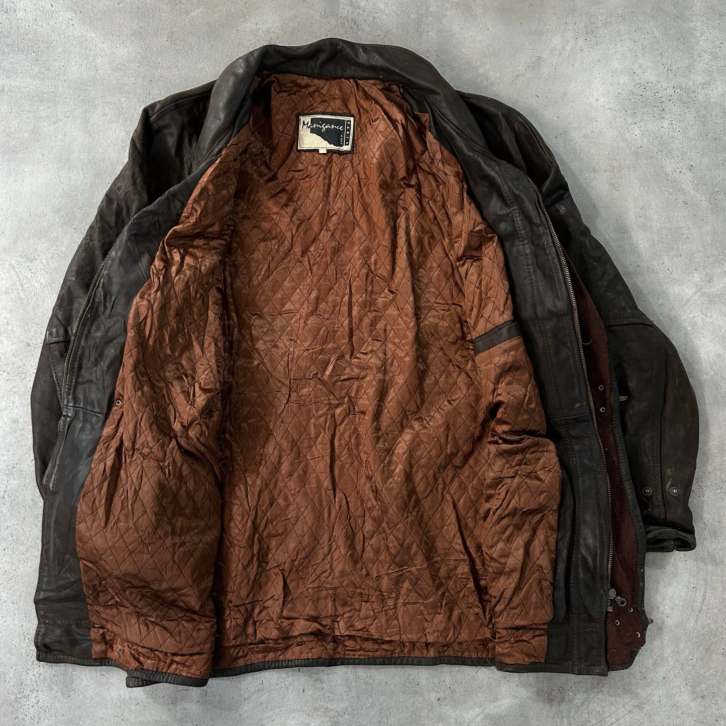 Vintage 70s-90s France Mid-Length Leather Jackets