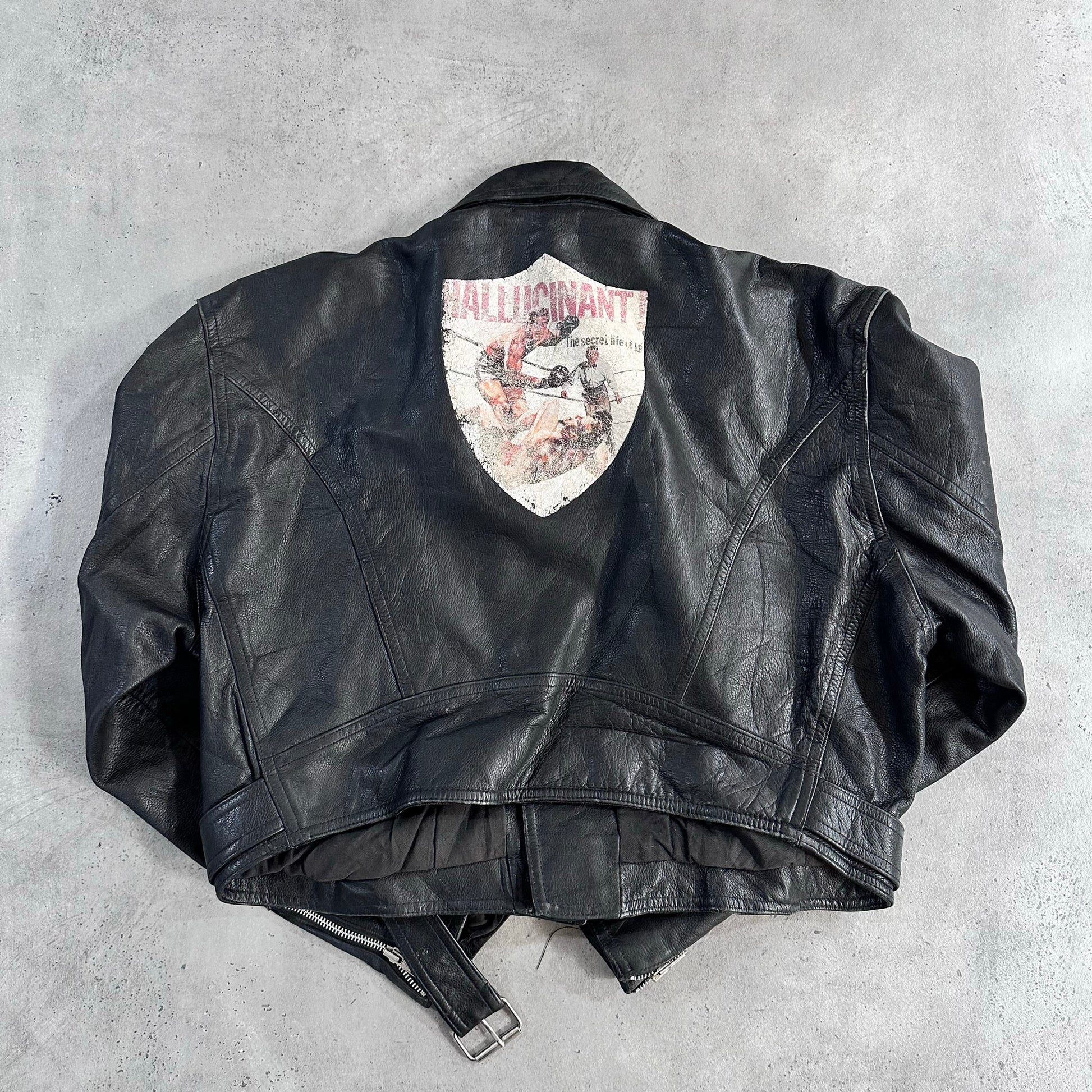 Vintage 70s-90s Italy Pre-owned Luxury Double Rider Leather Jackets