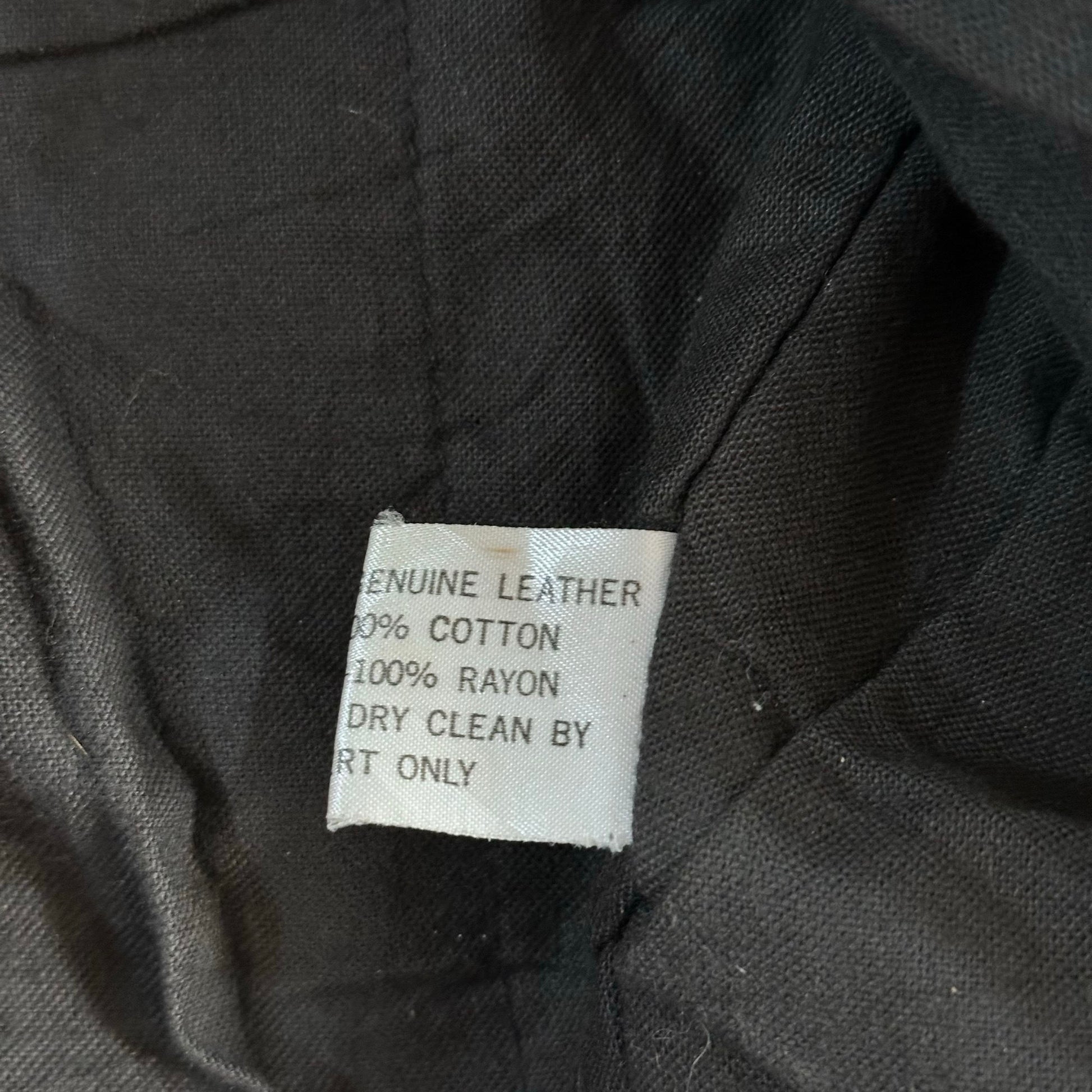 Vintage 70s-90s Italy Pre-owned Luxury Double Rider Leather Jackets