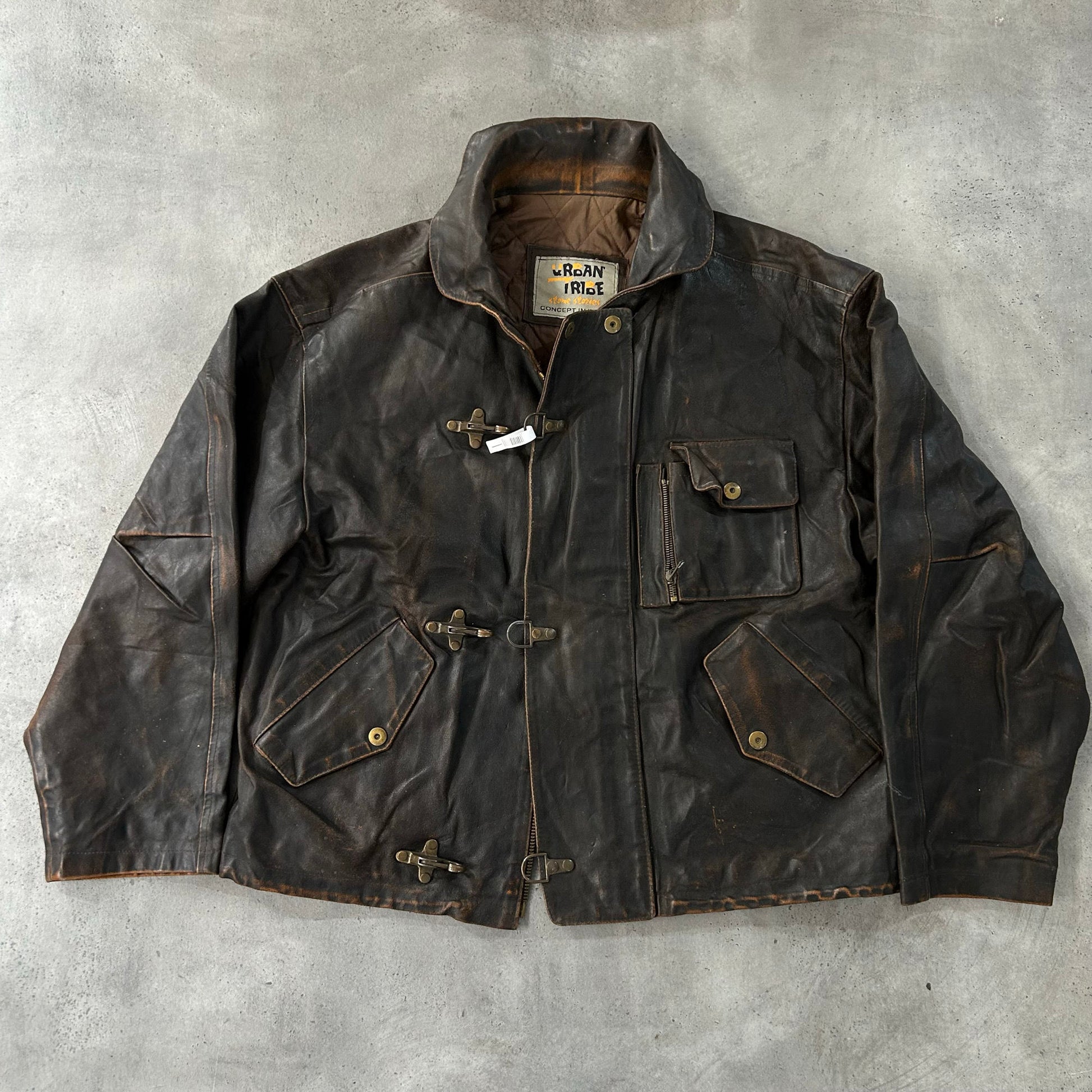 Vintage 70s-90s Italy Workwear Leather Jackets