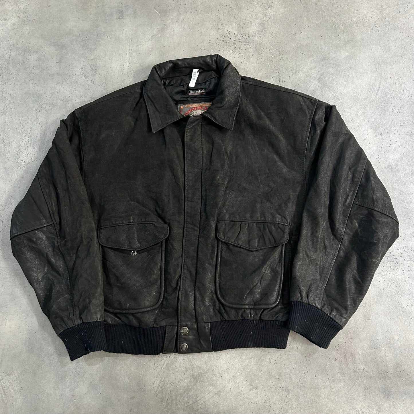 Vintage 70s-90s South Korea Military A-2 Leather Jackets