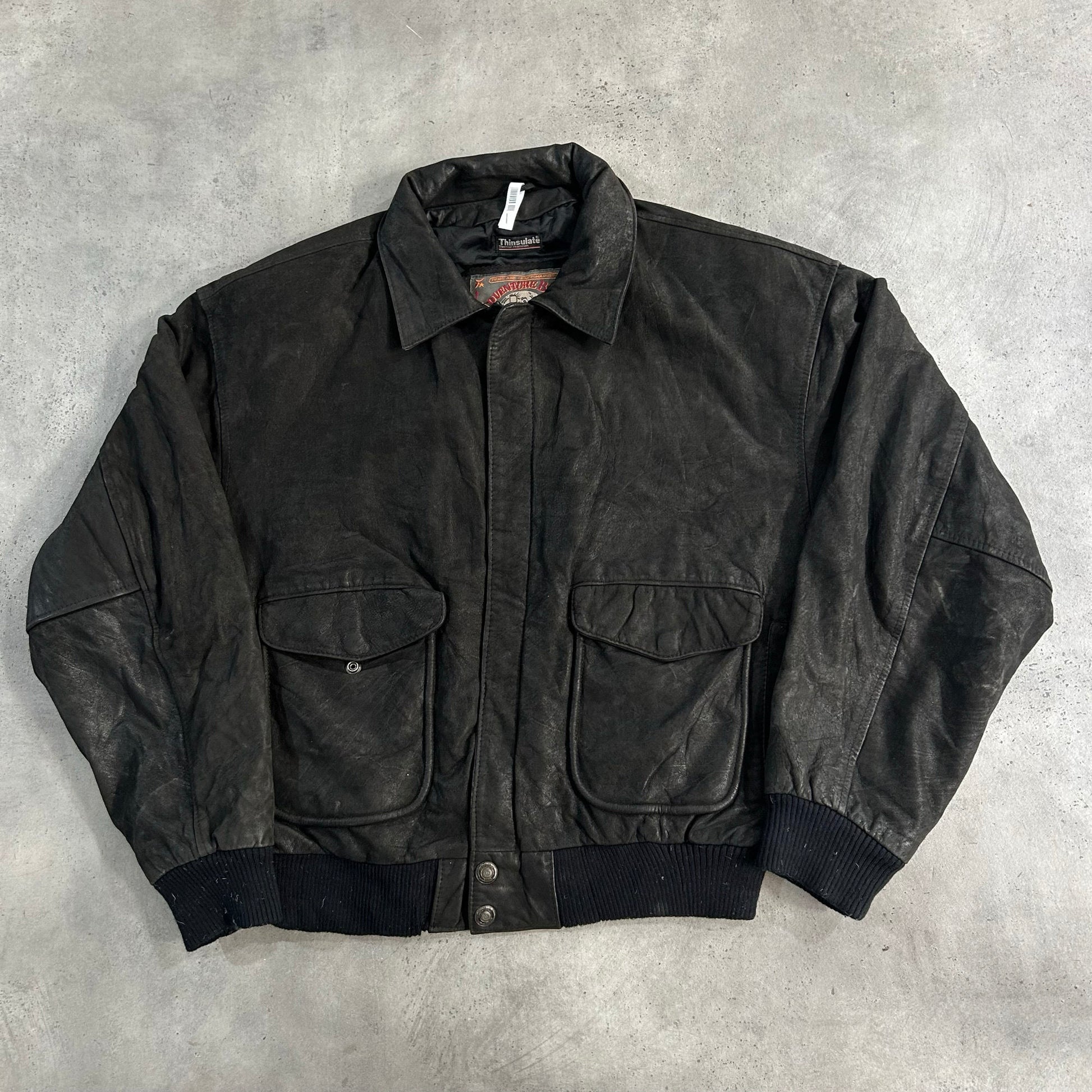Vintage 70s-90s South Korea Military A-2 Leather Jackets