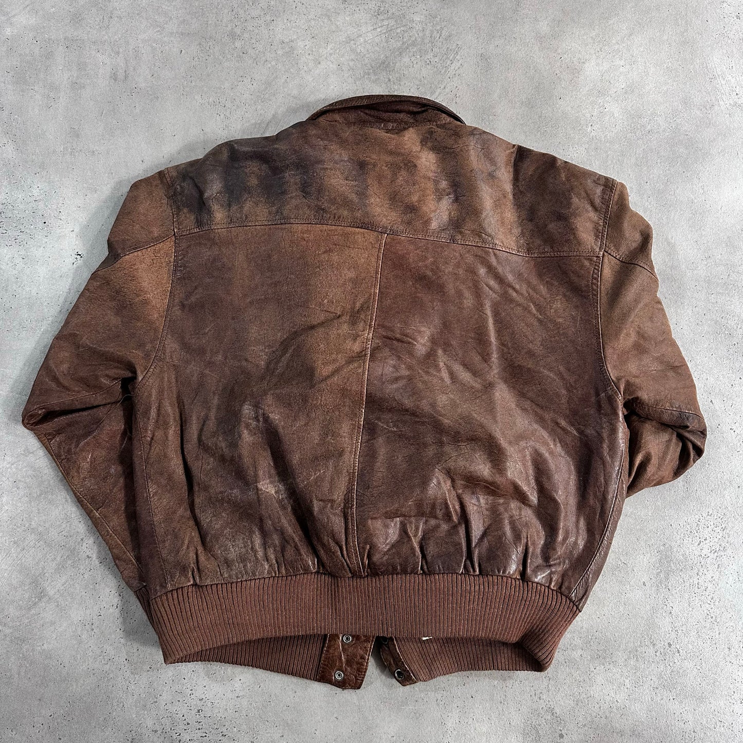 Vintage 70s-90s South Korea Military A-2 Leather Jackets