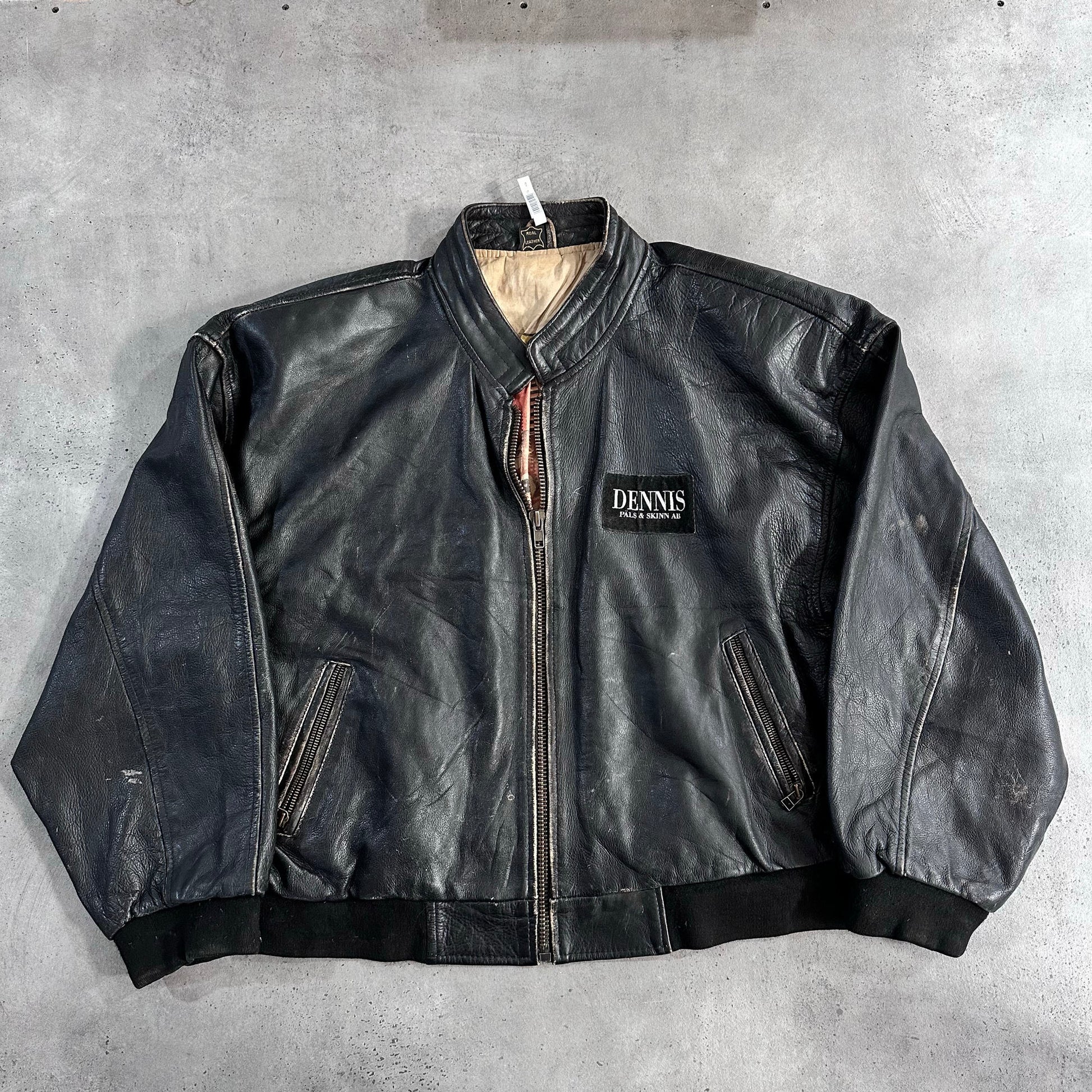 Vintage 70s-90s Sweden Flight Leather Jackets