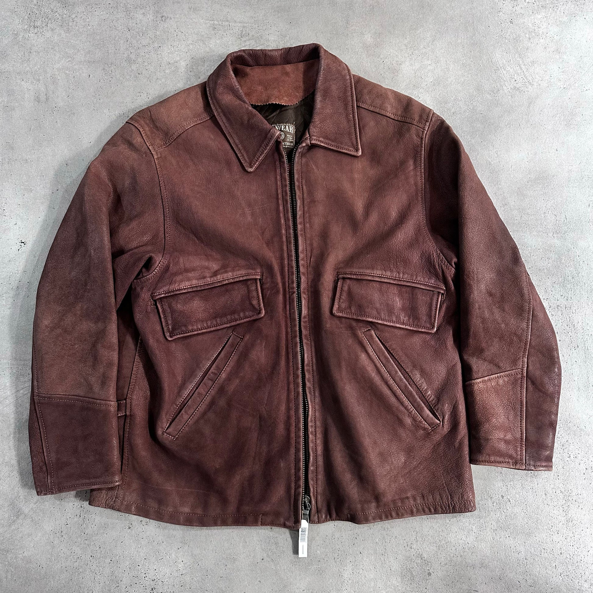 Vintage 70s-90s Italy Military Flight Leather Jackets