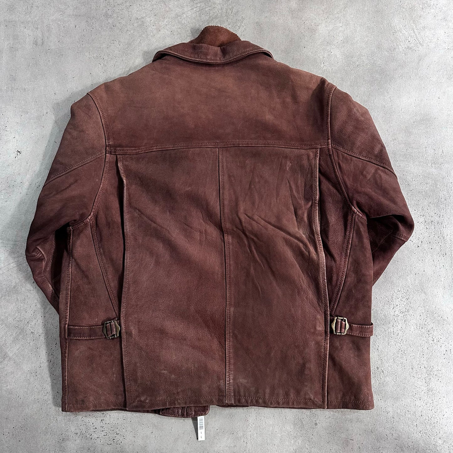 Vintage 70s-90s Italy Military Flight Leather Jackets