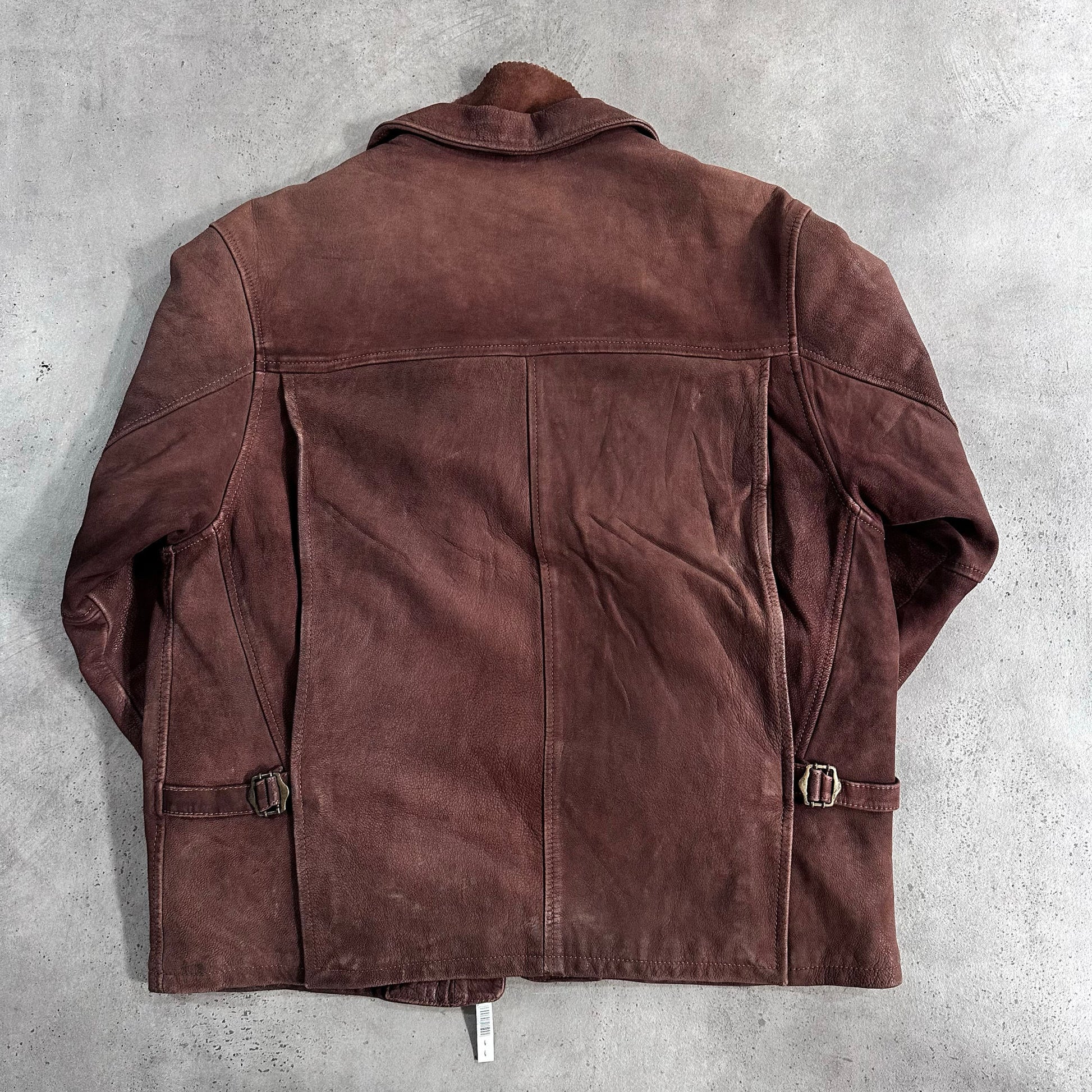 Vintage 70s-90s Italy Military Flight Leather Jackets