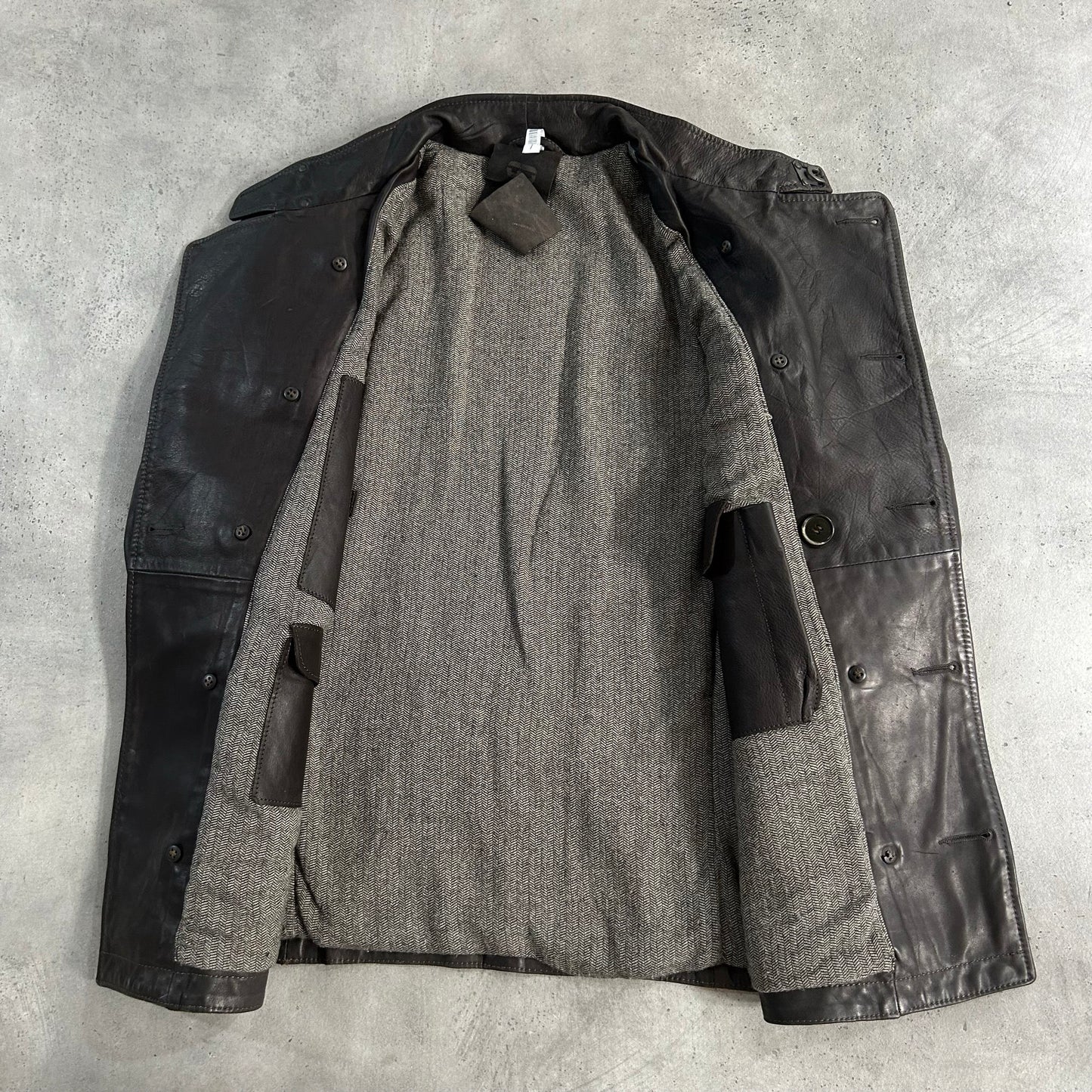 Vintage Italy Leather Jackets
