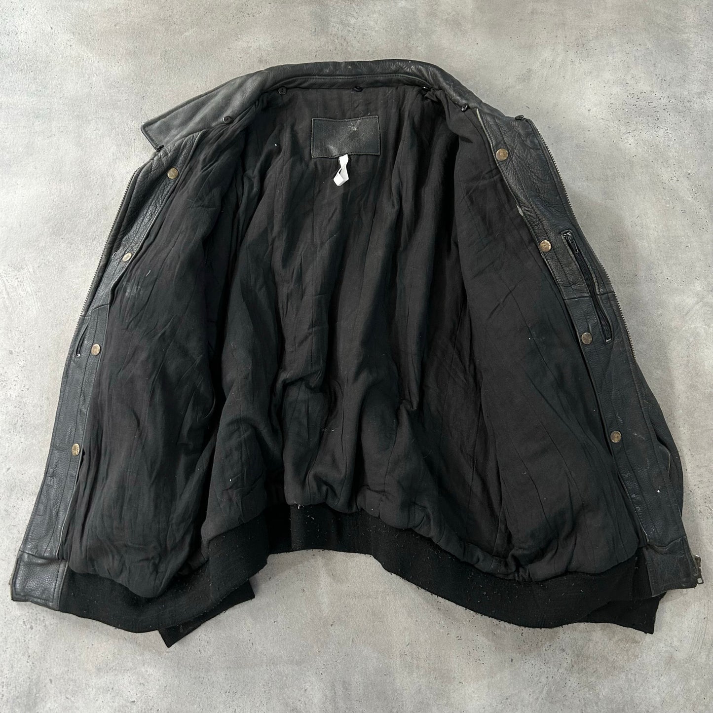 Vintage 70s-90s France Military Flight Leather Jackets