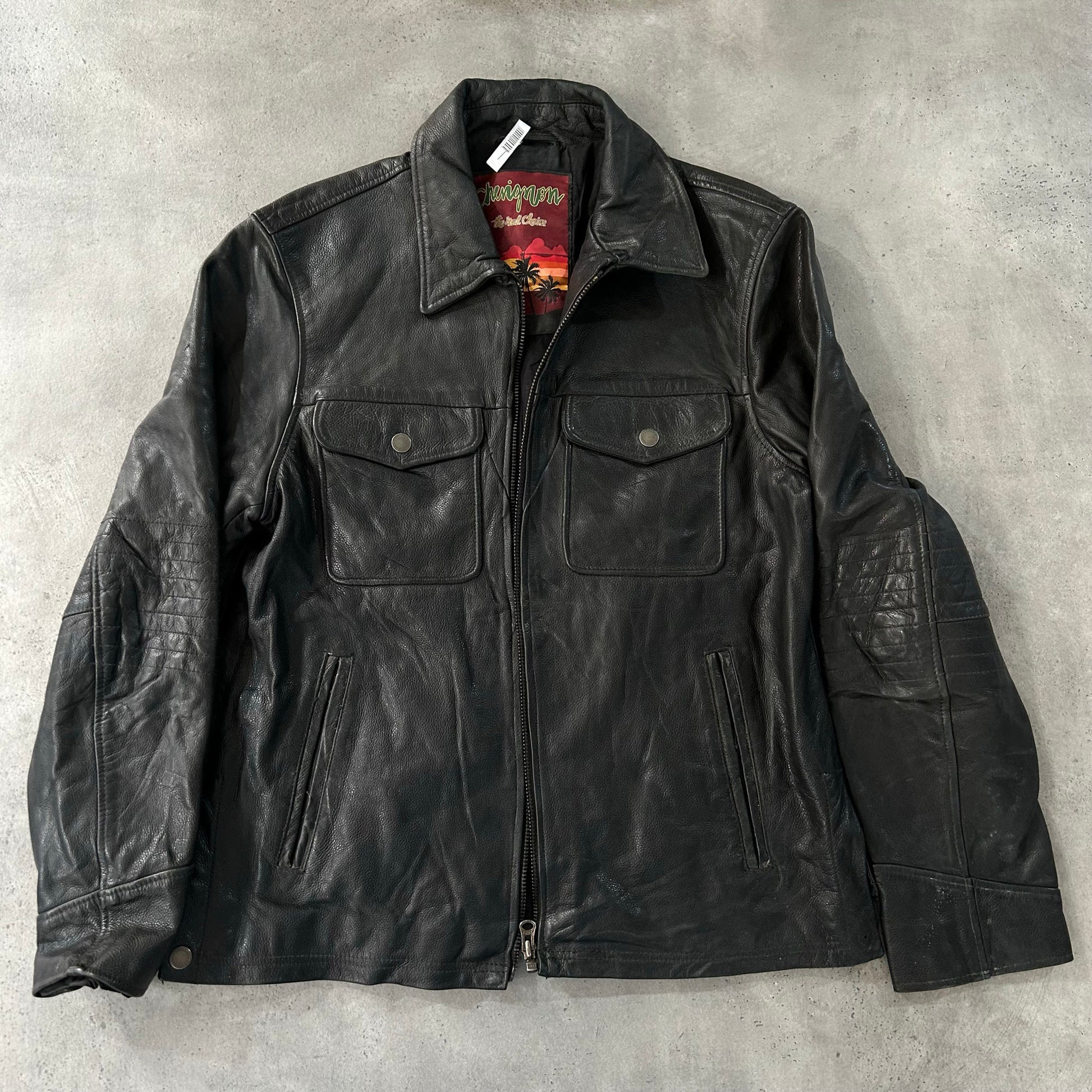 Vintage Chevignon Retro Leather Jackets