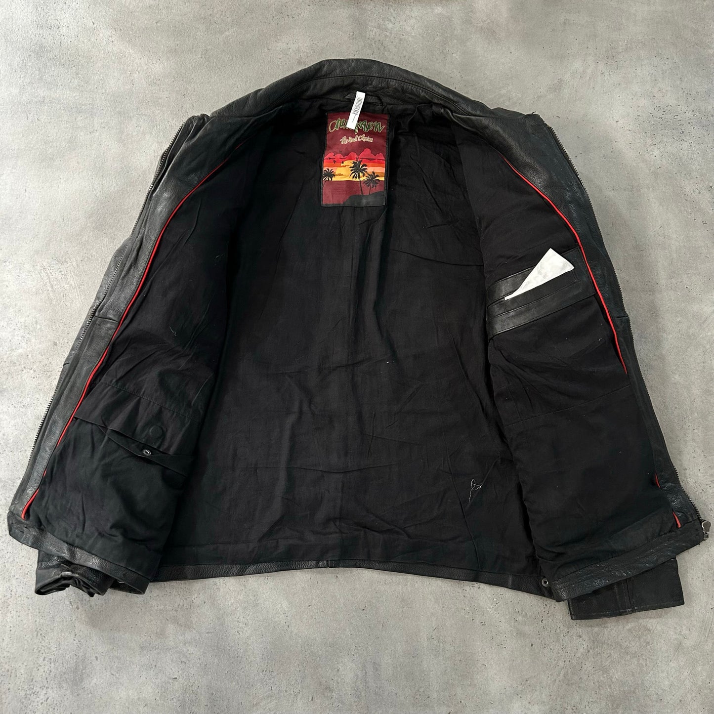 Vintage Chevignon Retro Leather Jackets