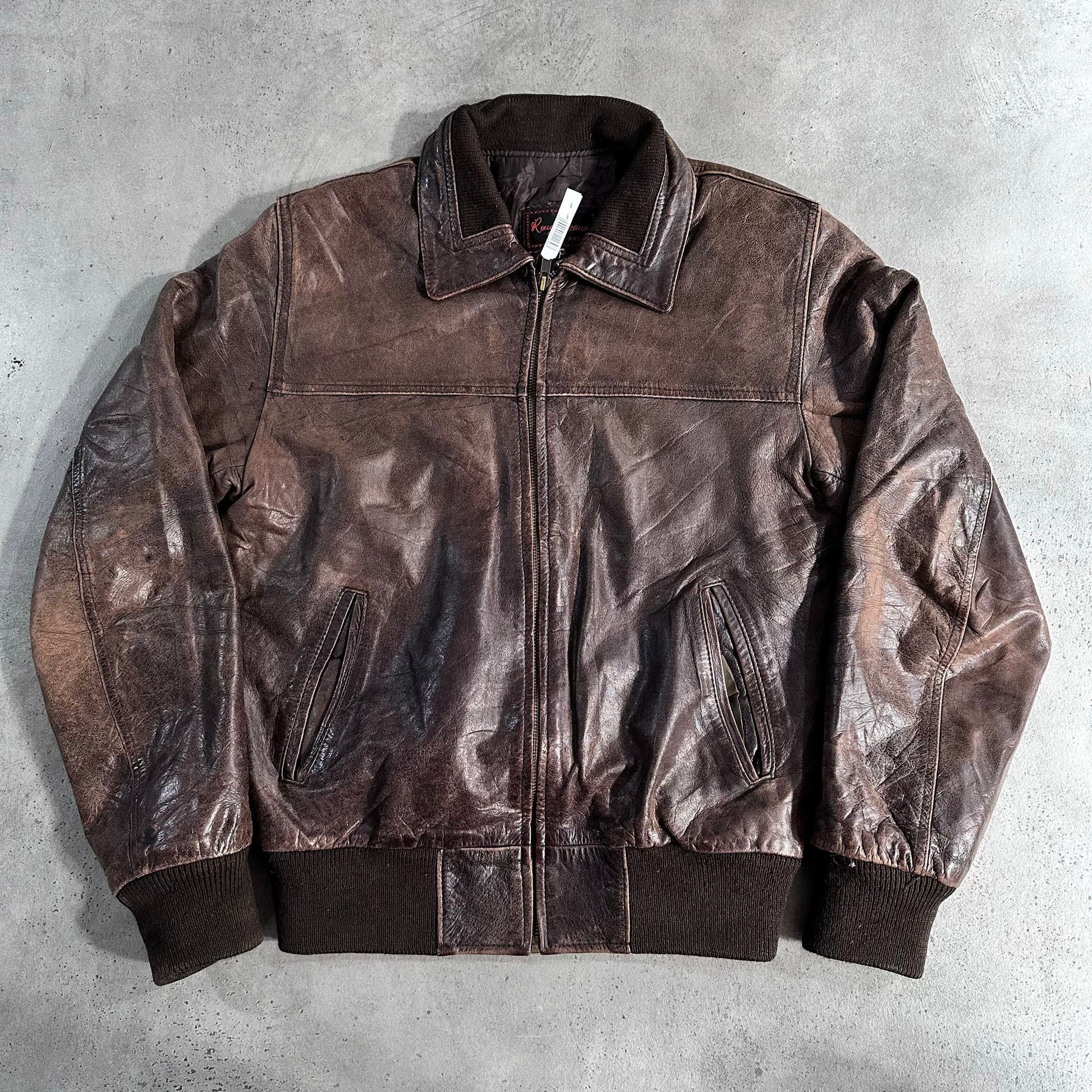 Vintage 70s-90s France Flight Leather Jackets