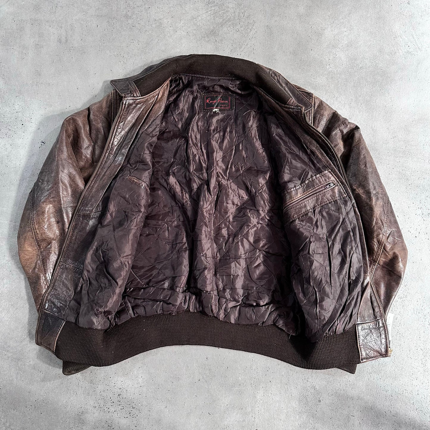 Vintage 70s-90s France Flight Leather Jackets