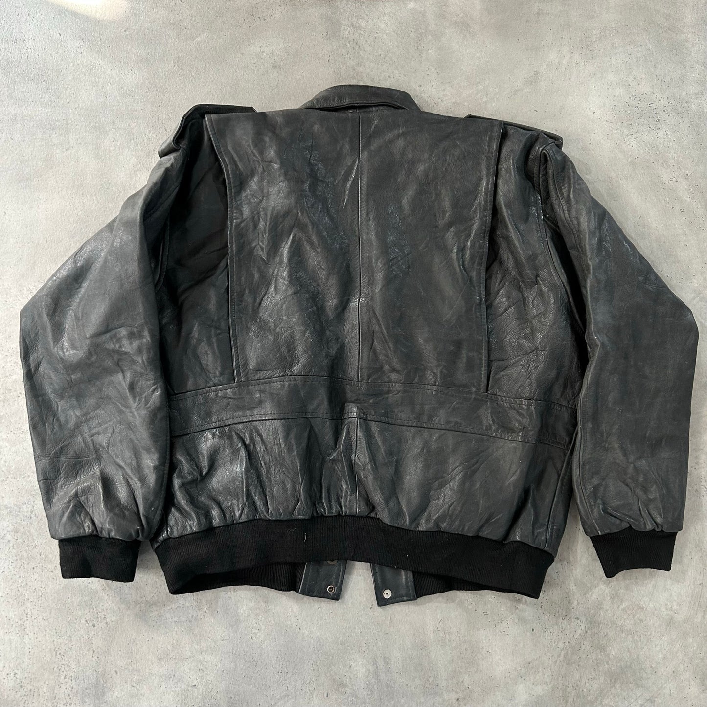 Vintage 70s-90s Portugal Military A-2 Leather Jackets