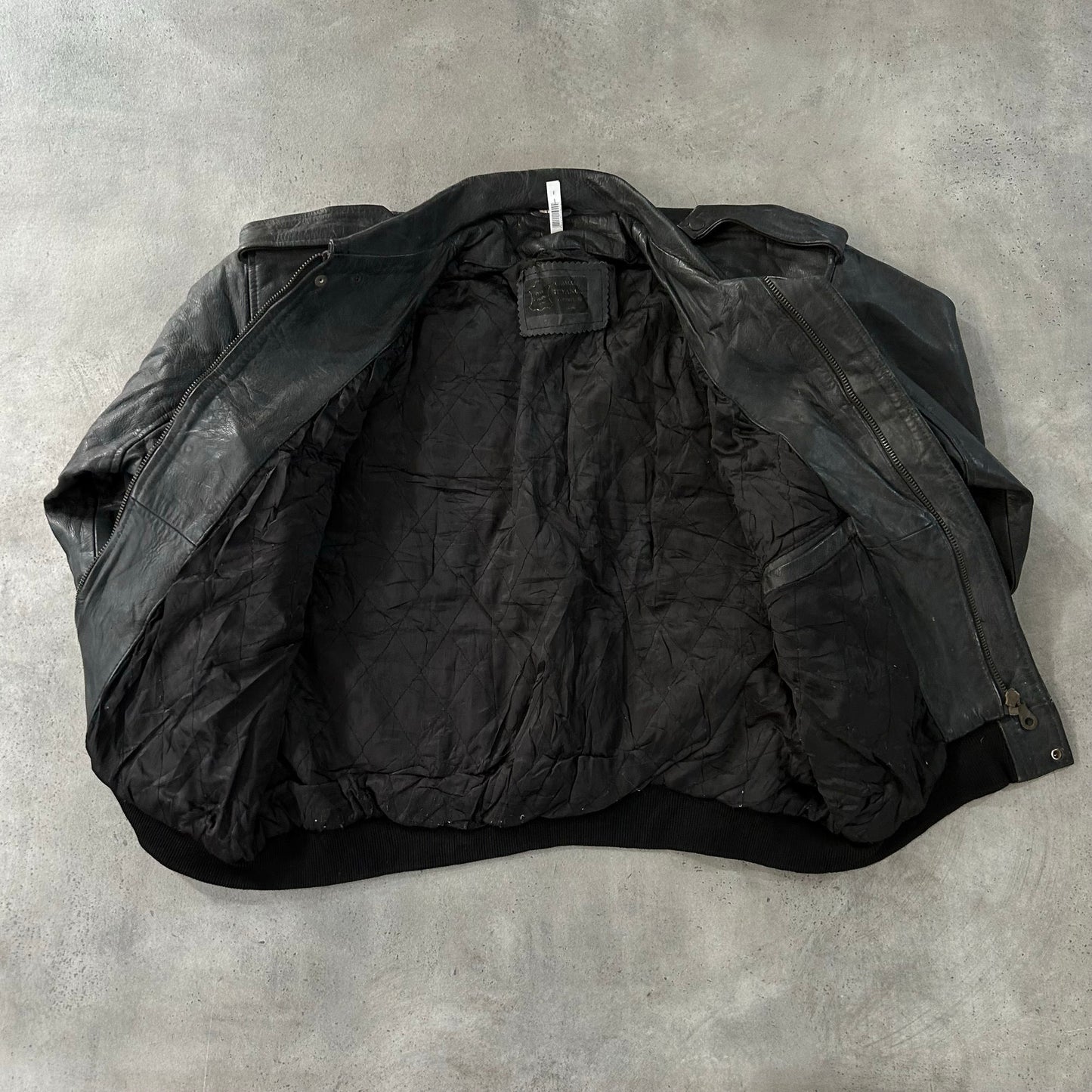 Vintage 70s-90s Portugal Military A-2 Leather Jackets