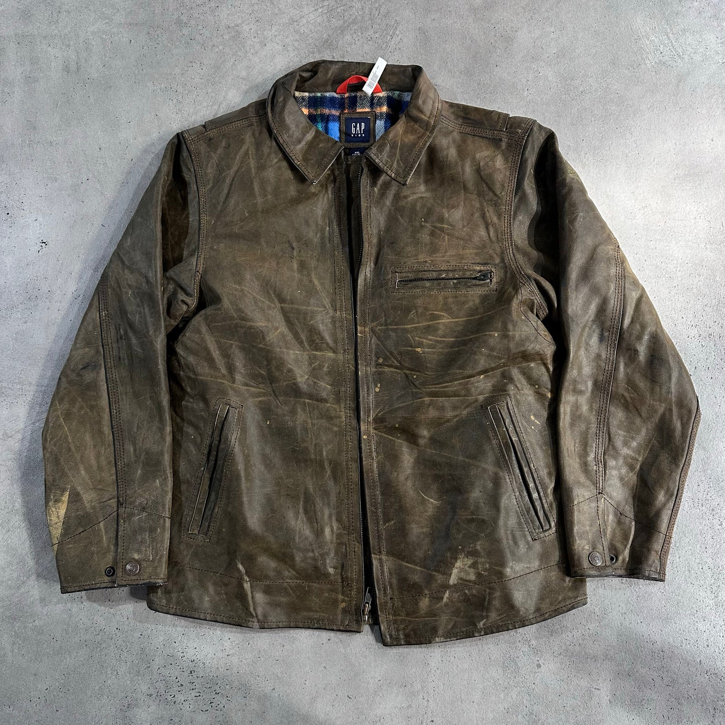 Vintage Gap Retro Leather Jackets