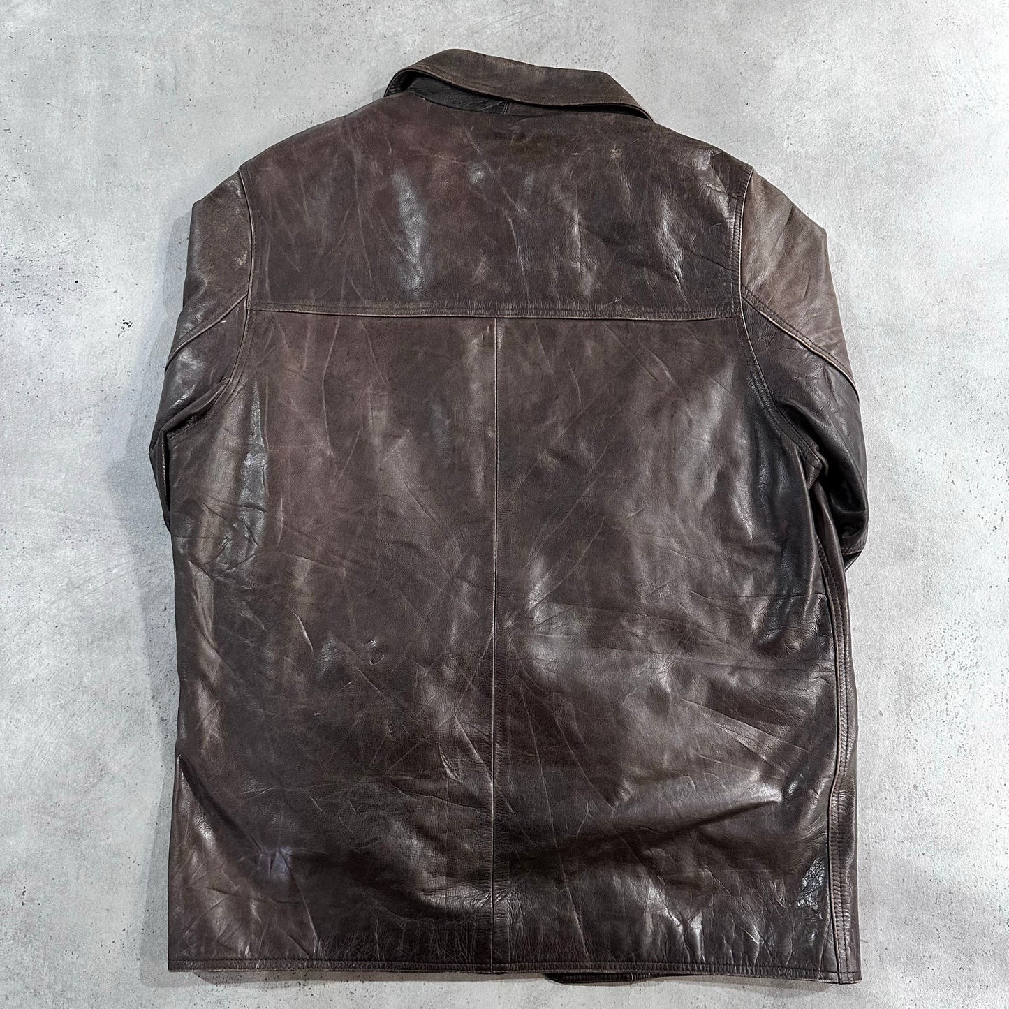Vintage 70s-90s Redskins Retro Mid-Length Leather Jackets