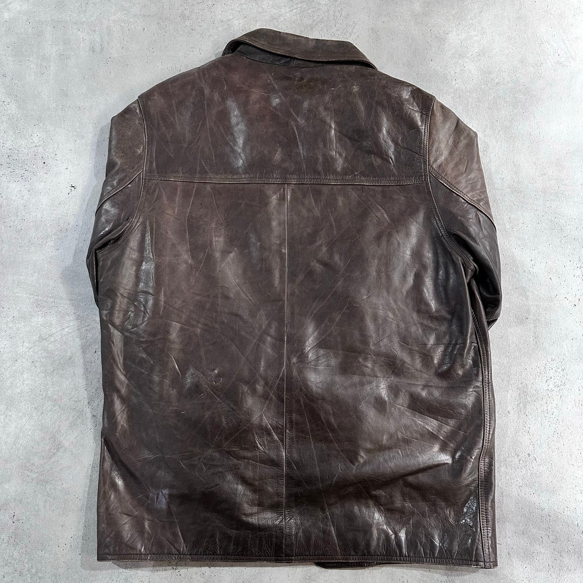 Vintage 70s-90s Redskins Retro Mid-Length Leather Jackets