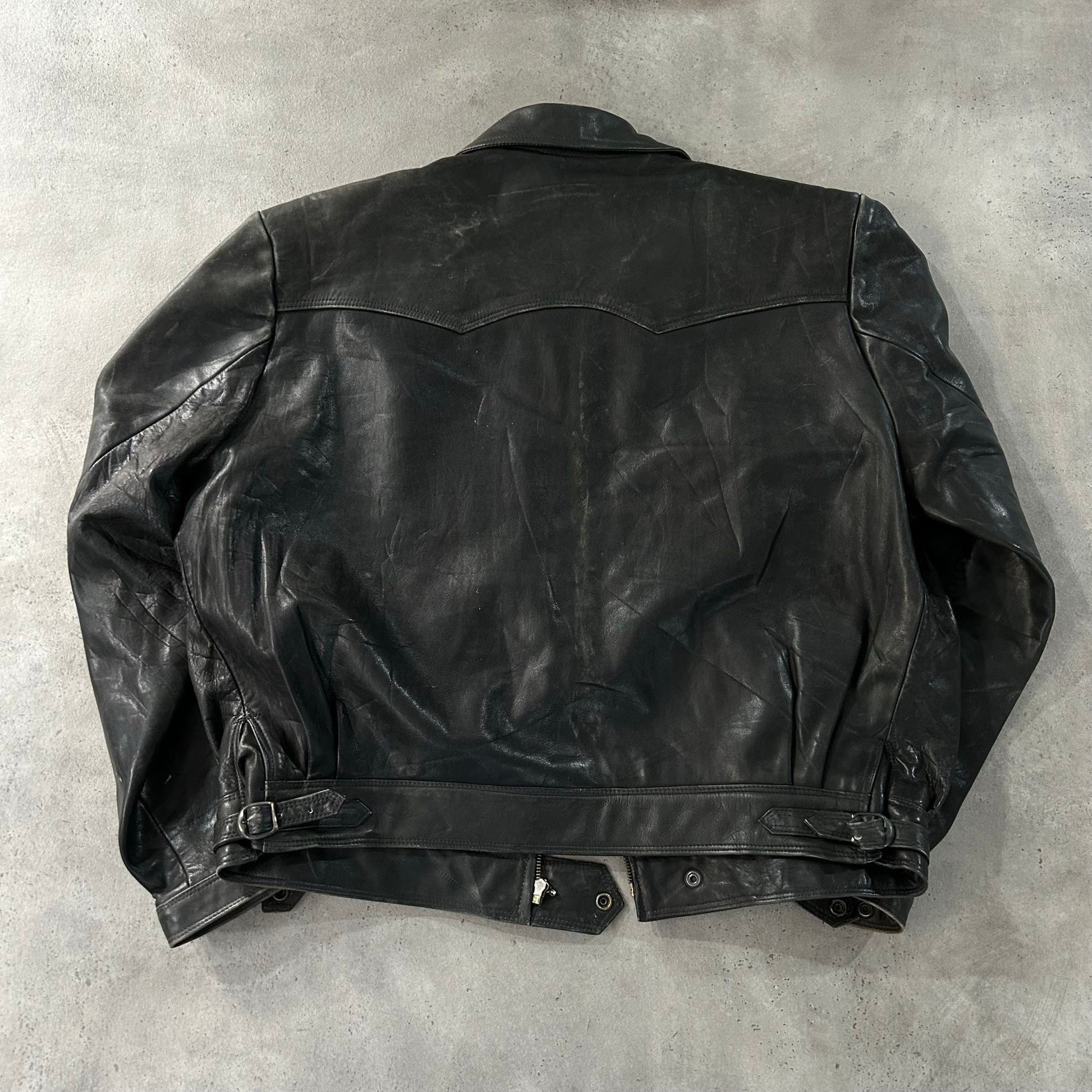 Vintage 70s-90s Italy Motorcycle Leather Jackets