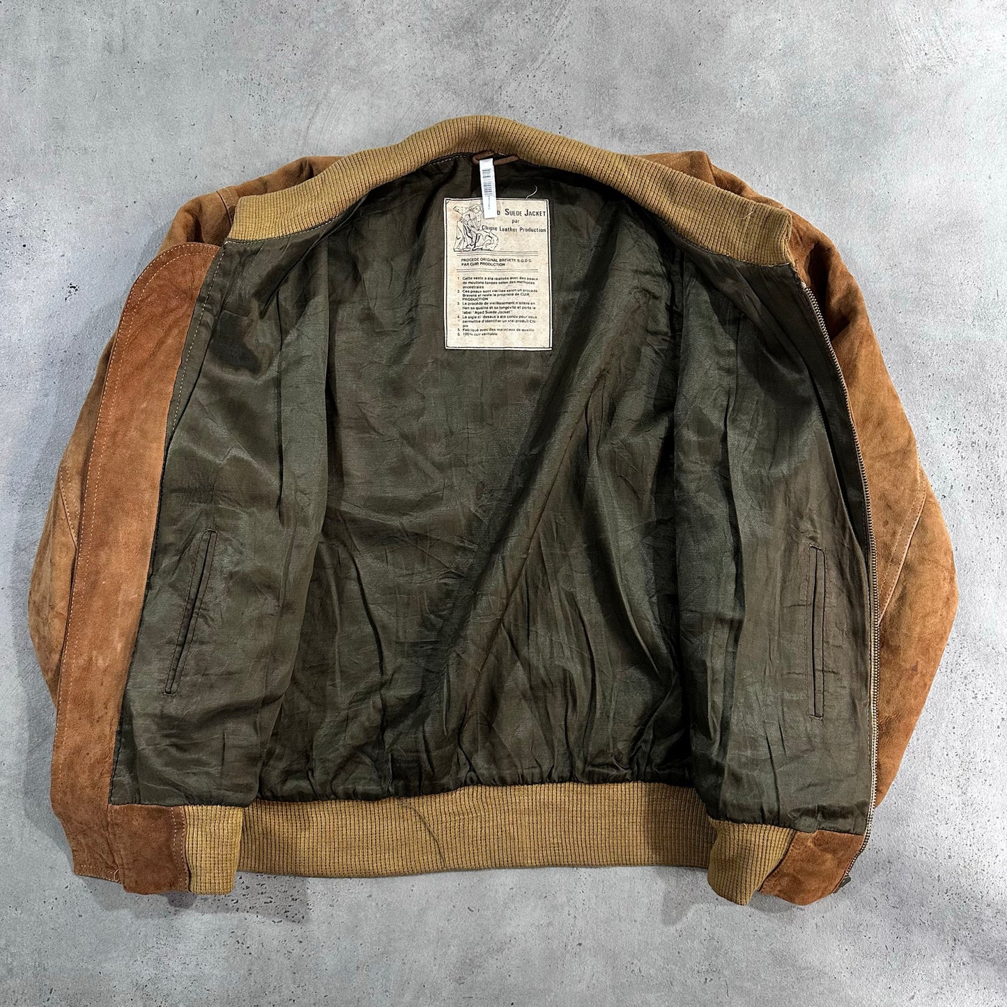Vintage 70s-90s France Flight Leather Jackets