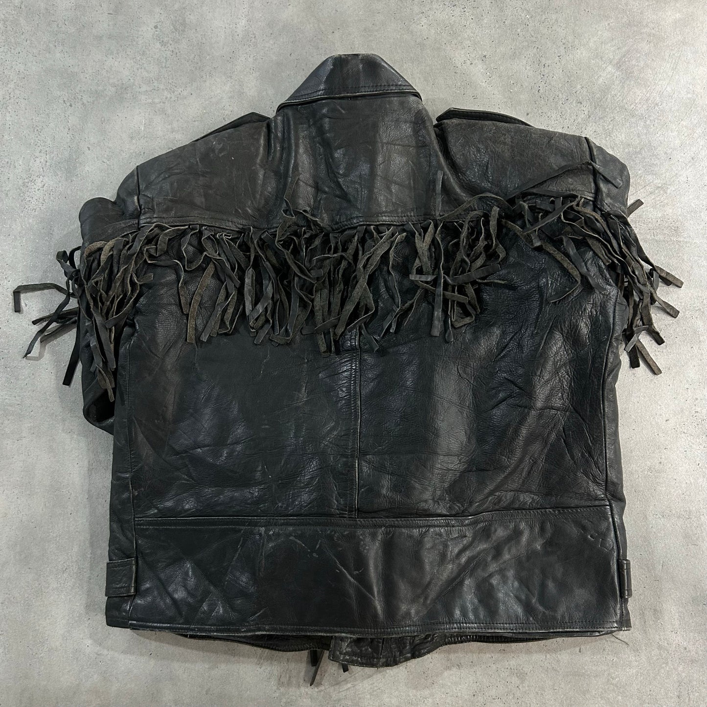 Vintage 70s-90s Germany Double Rider Leather Jackets