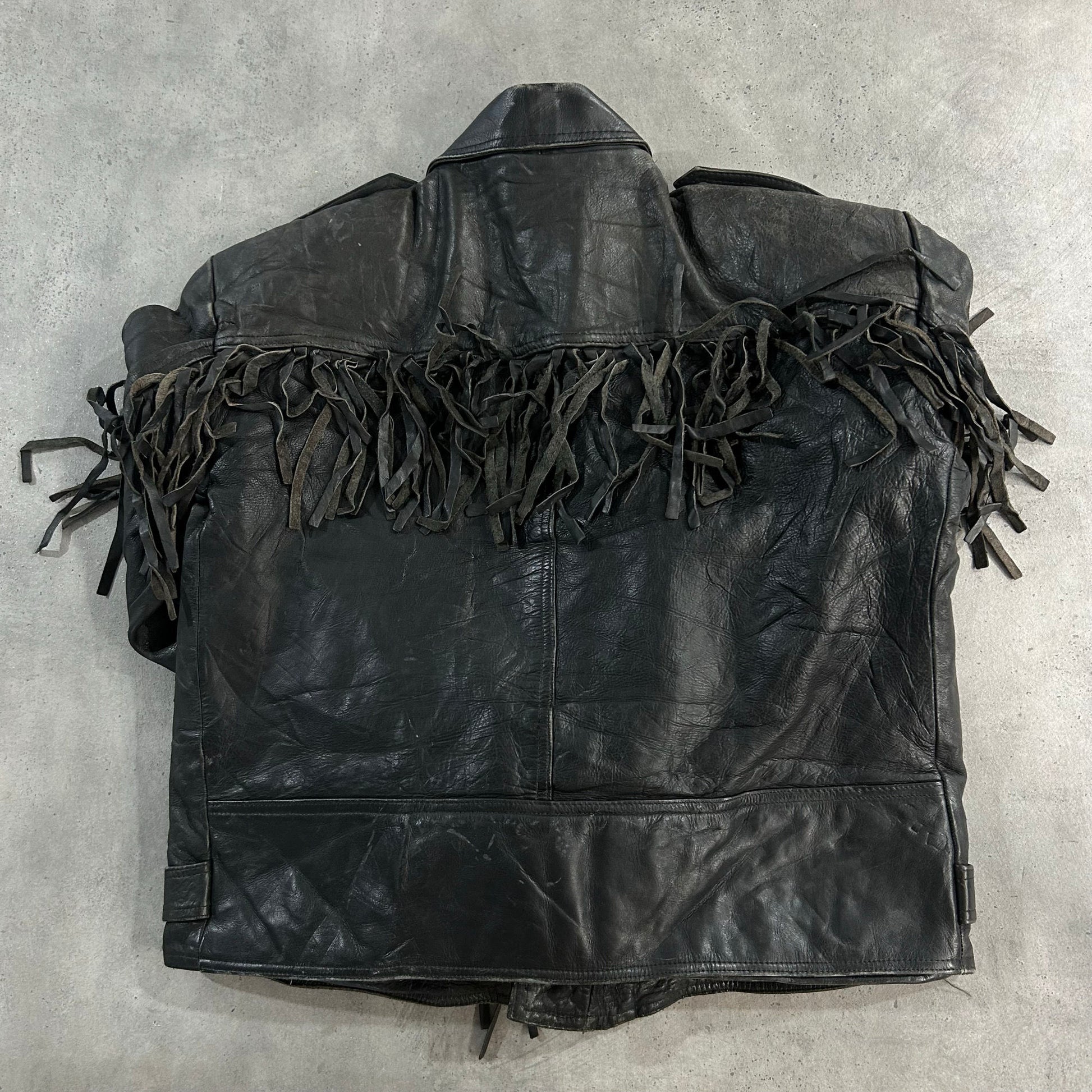 Vintage 70s-90s Germany Double Rider Leather Jackets