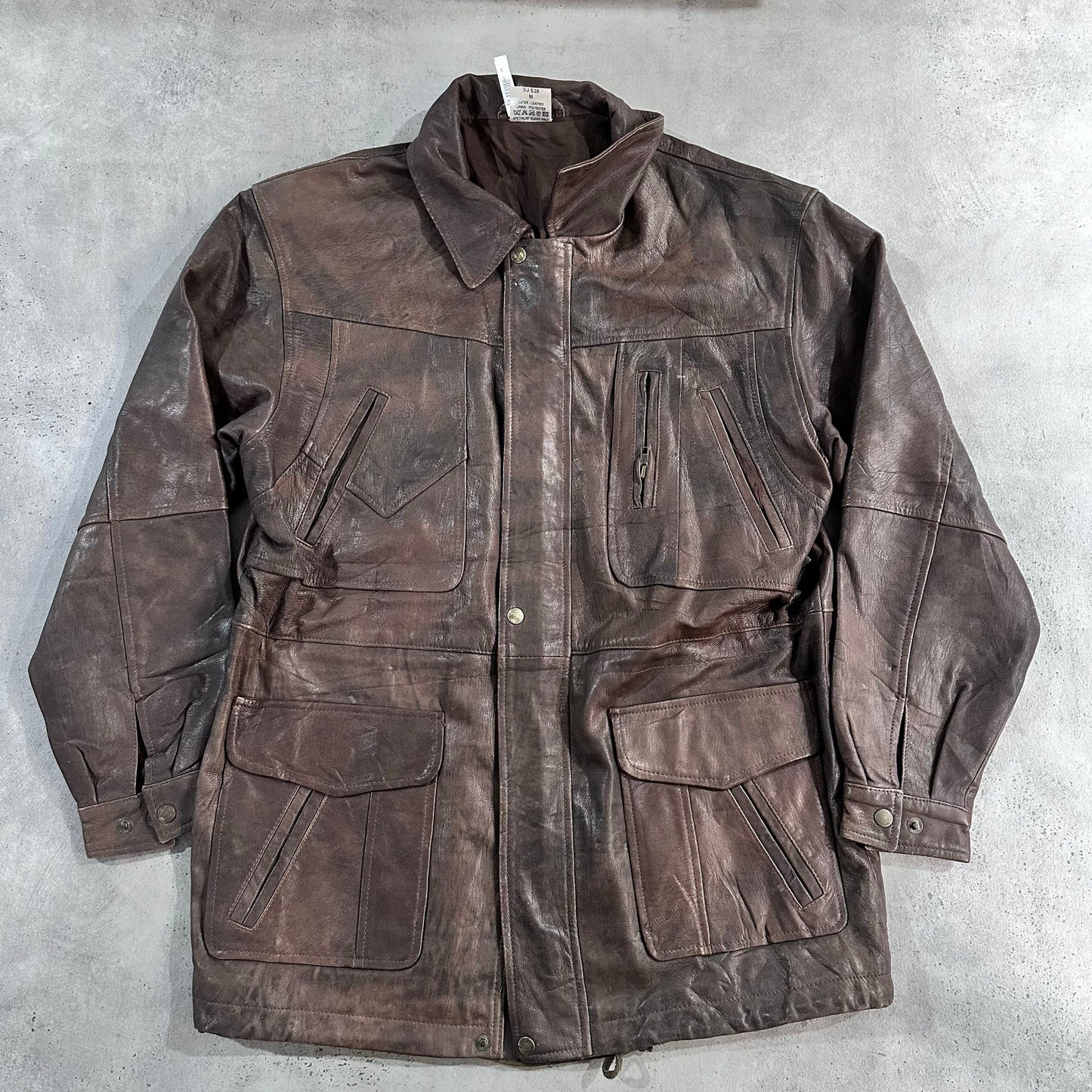 Vintage 70s-90s Mid-Length Leather Jackets