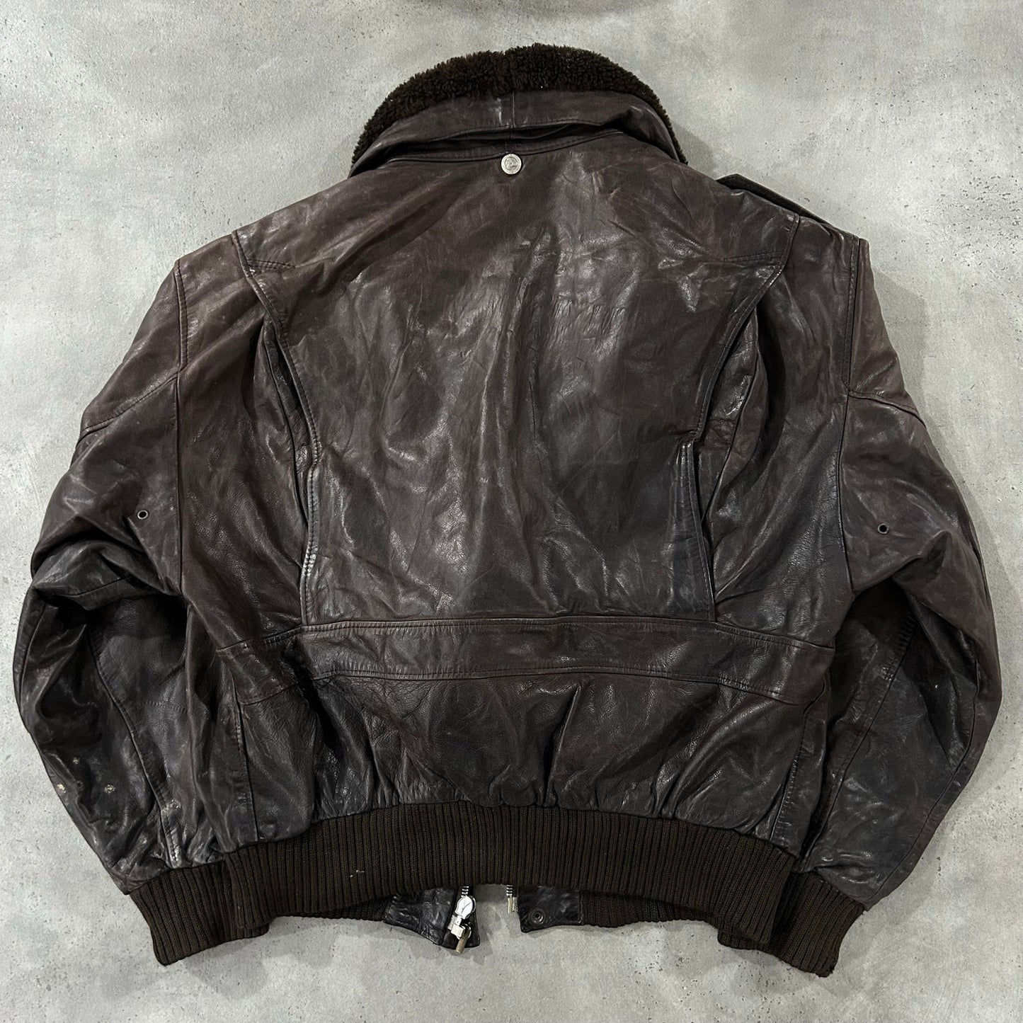 Vintage 70s-90s Military Flight Leather Jackets