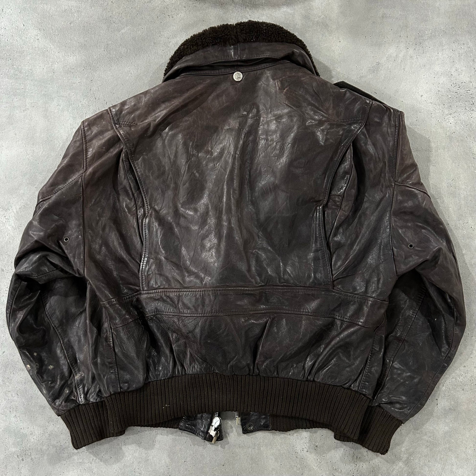 Vintage 70s-90s Military Flight Leather Jackets